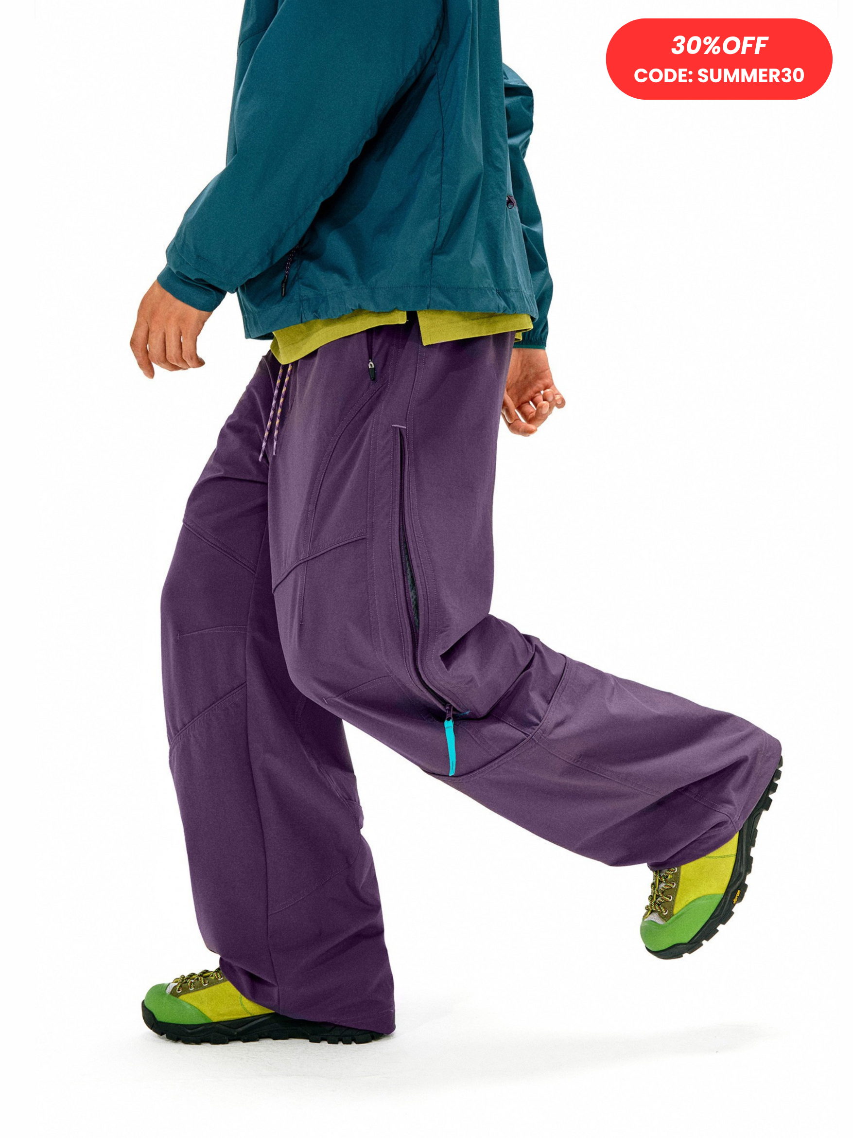 EchoSet - Unisex Lightweight Waterproof Softshell Pants