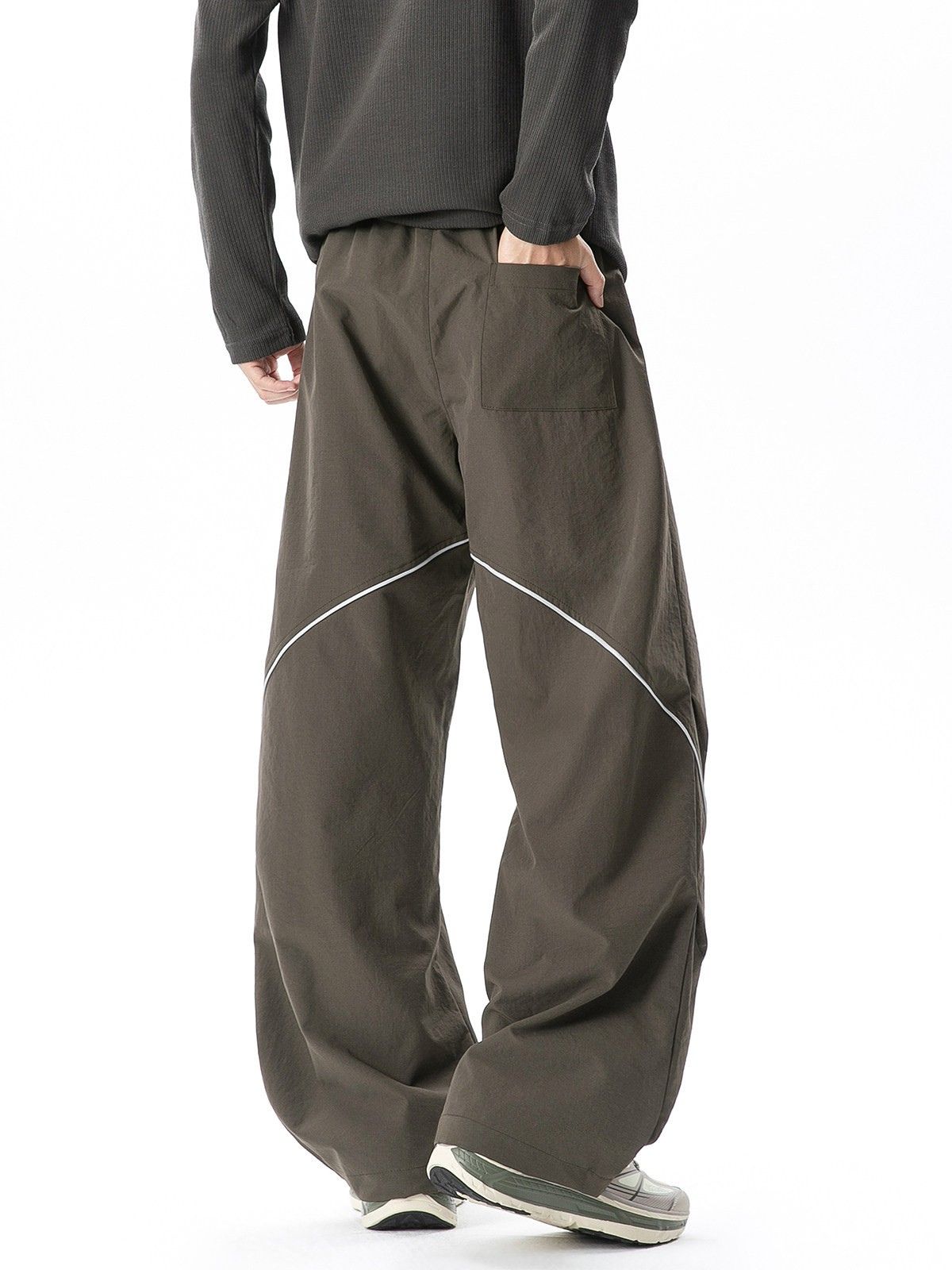 Crossridge - Unisex Water-Repellent Color-Block Paratrooper Pants