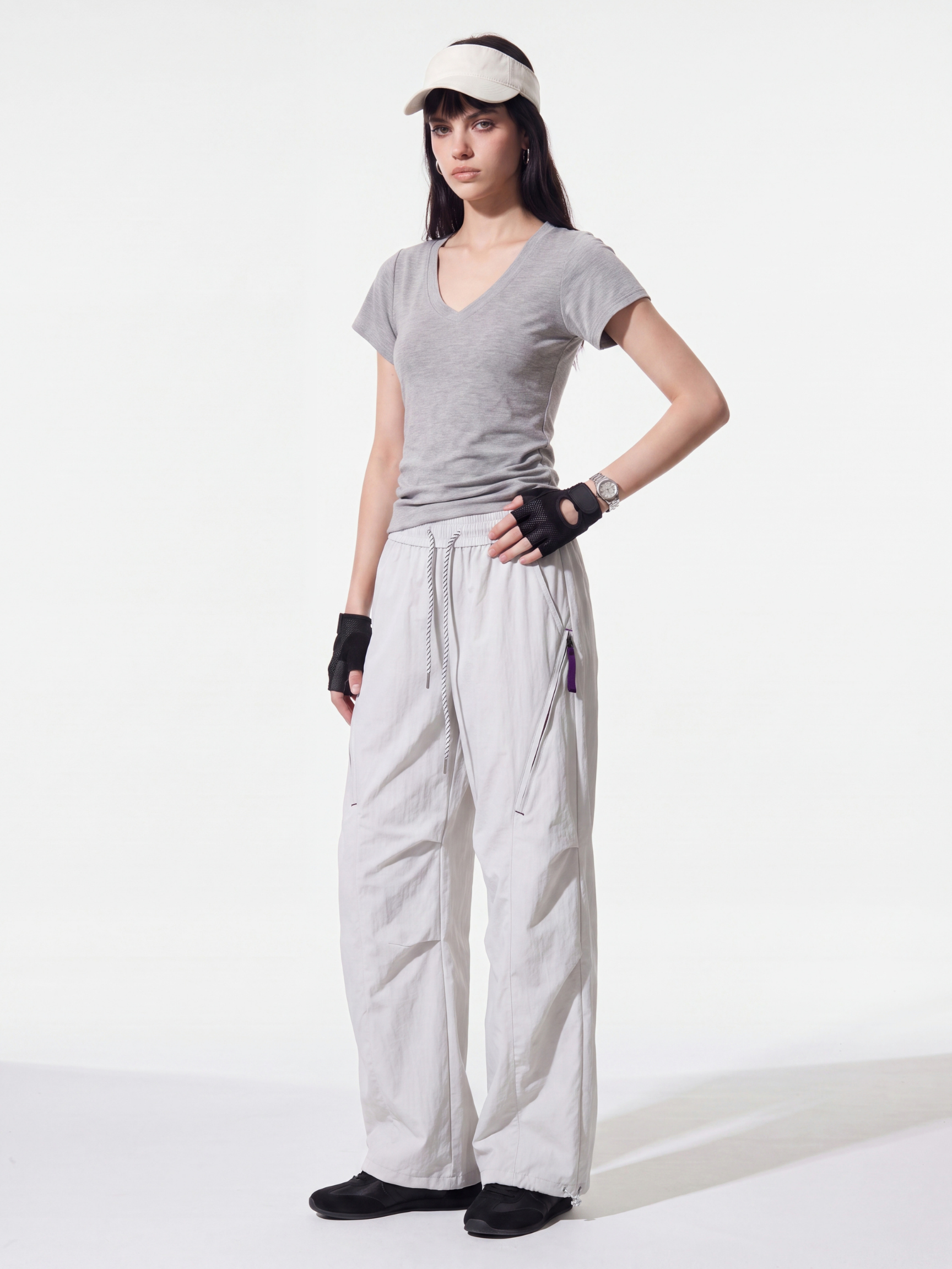 Rampart - Contrast Zip Water-Repellent Lightweight Pants