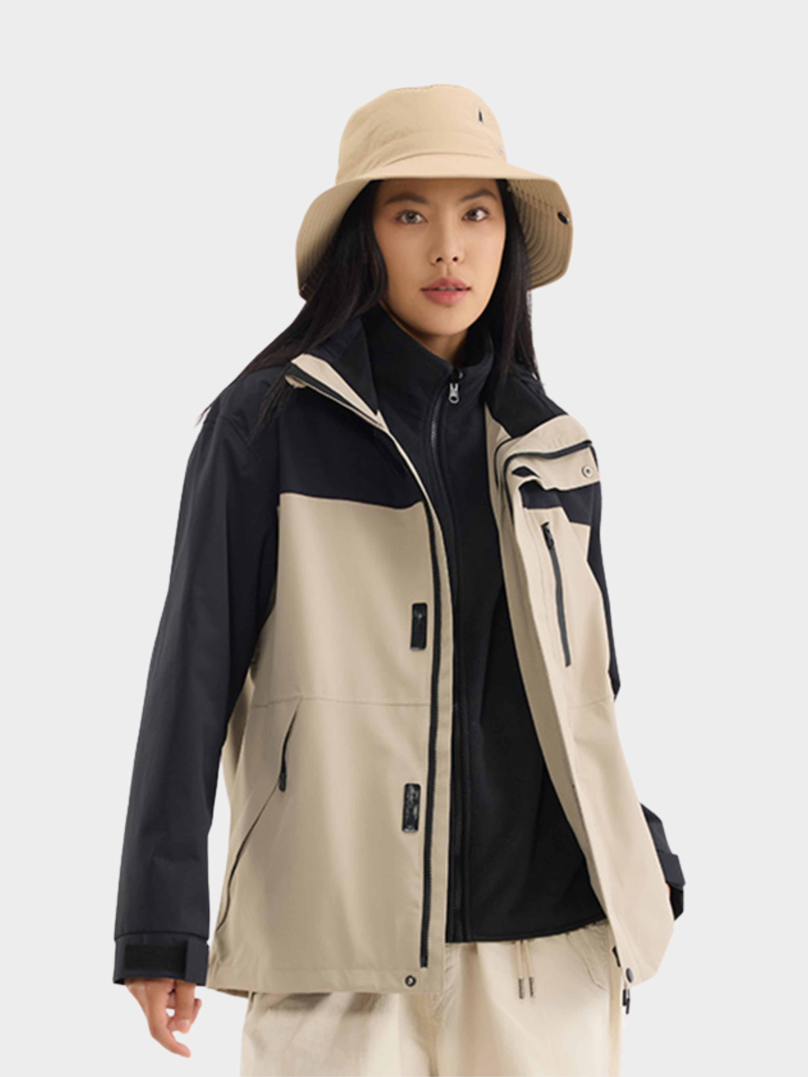 CanyonTote - 3-in-1 Graphene Tech Waterproof Down & Fleece Jacket