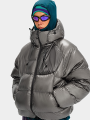 Embertrail - 800FP 90% White Duck Down Water-Repellent Hooded Jacket