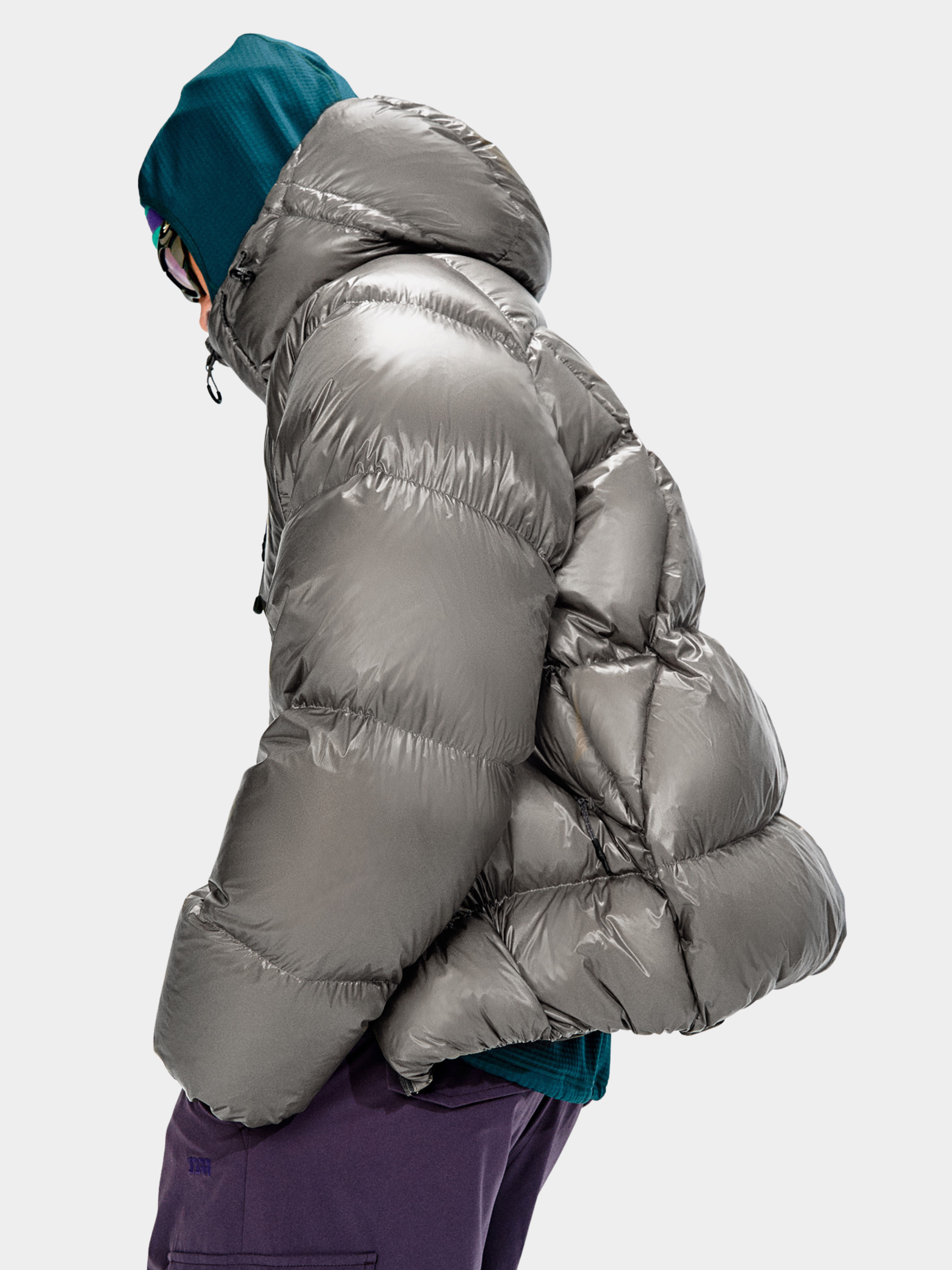 Embertrail - 800FP 90% White Duck Down Water-Repellent Hooded Jacket