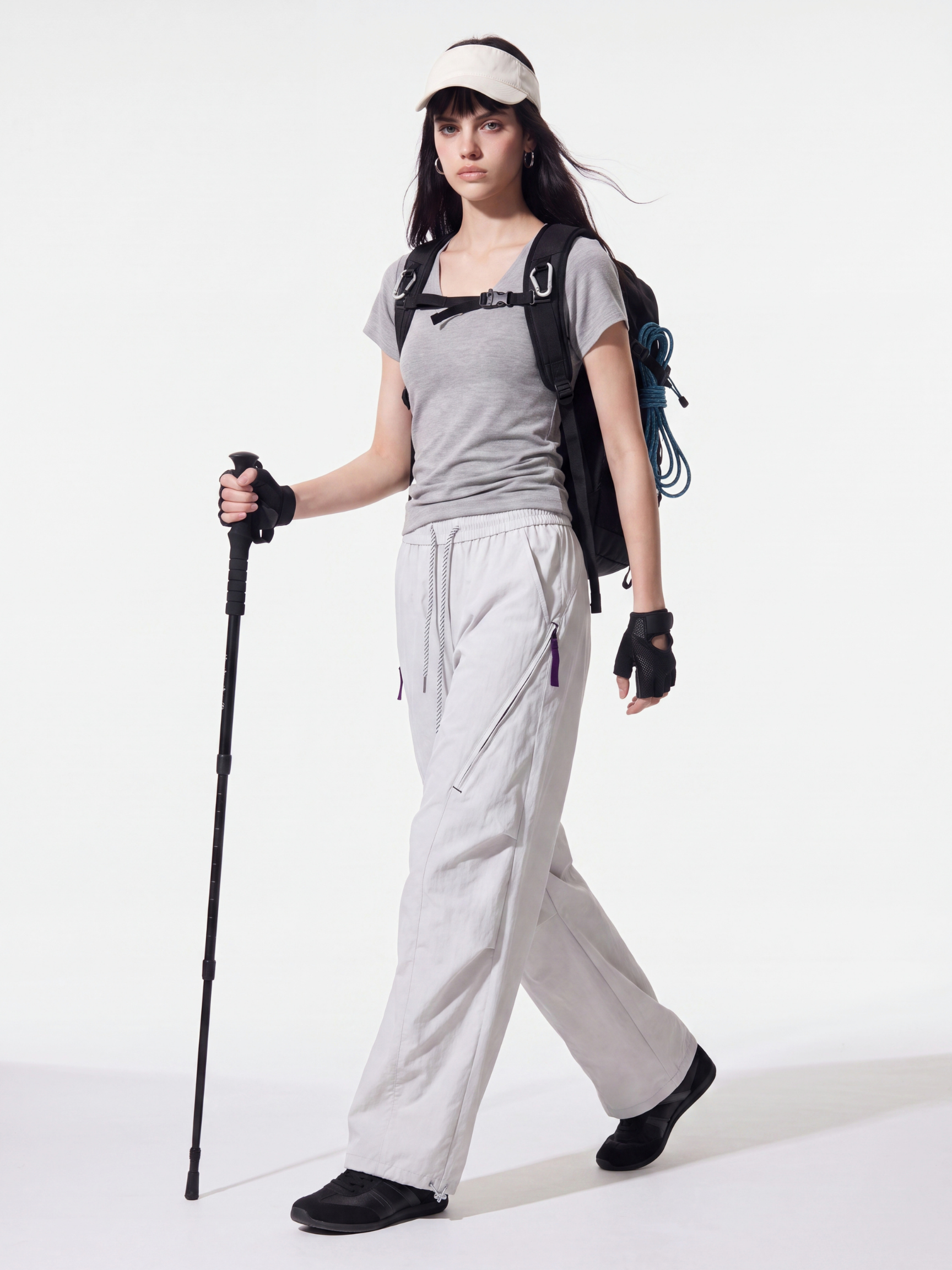 Rampart - Contrast Zip Water-Repellent Lightweight Pants