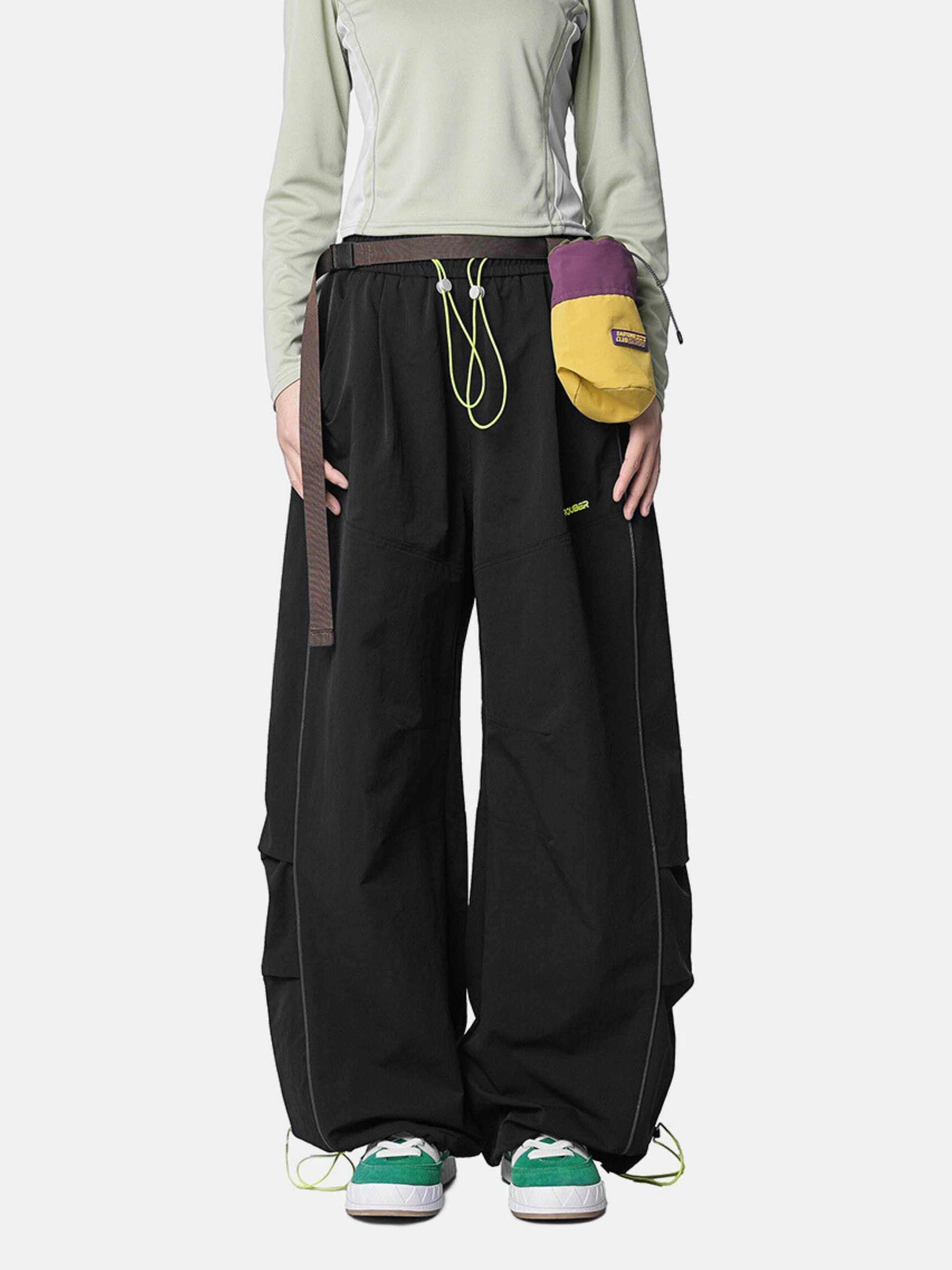 Earthtrail - Women's Straight-Leg Wide Cargo Paratrooper Pants