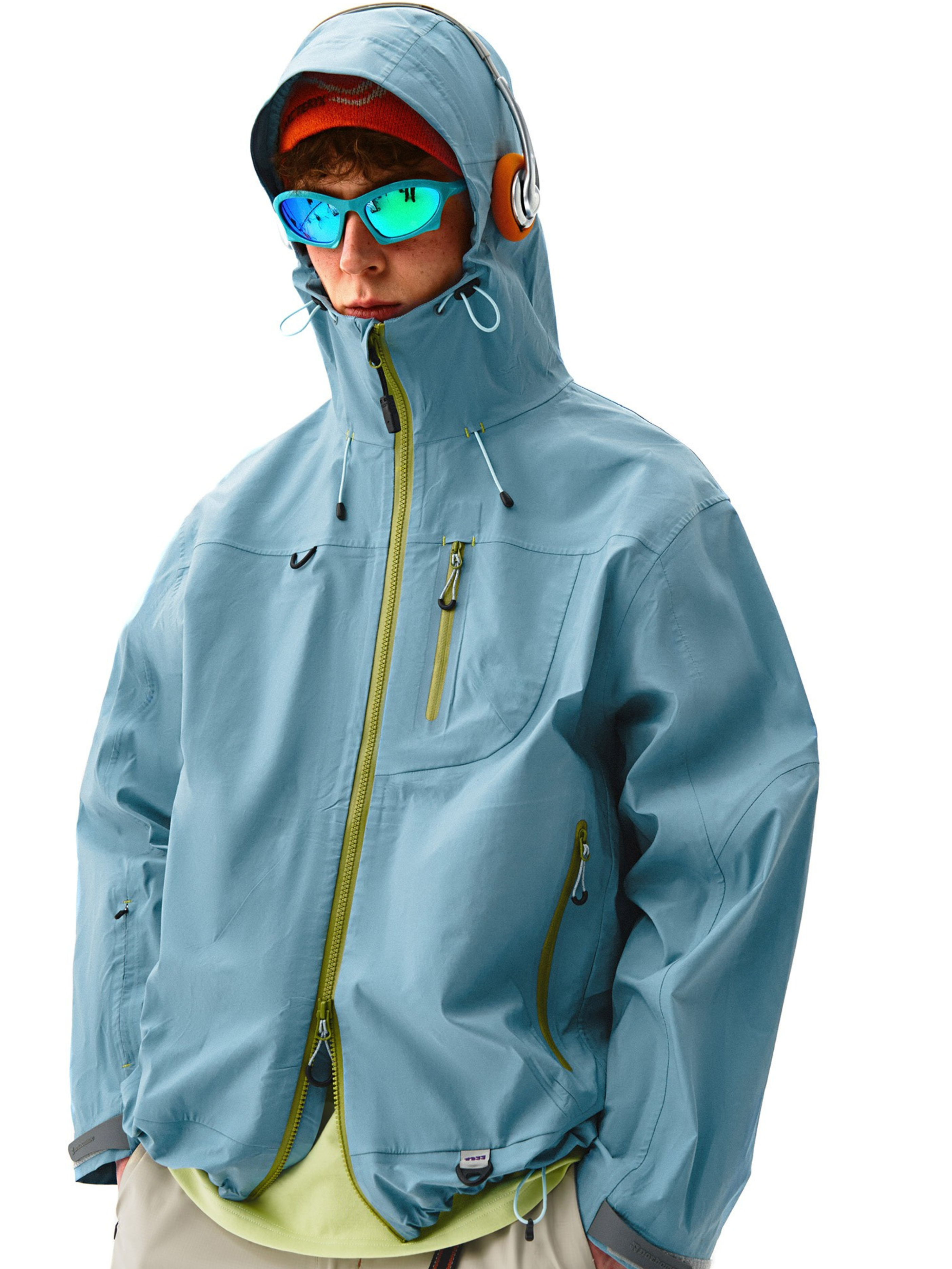 CampFlask - Men's 3-Layer Waterproof Hard Shell Jacket