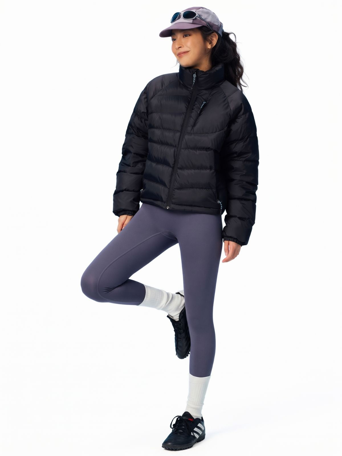 EchoShade - Lightweight 90% White Duck Down Cropped Jacket