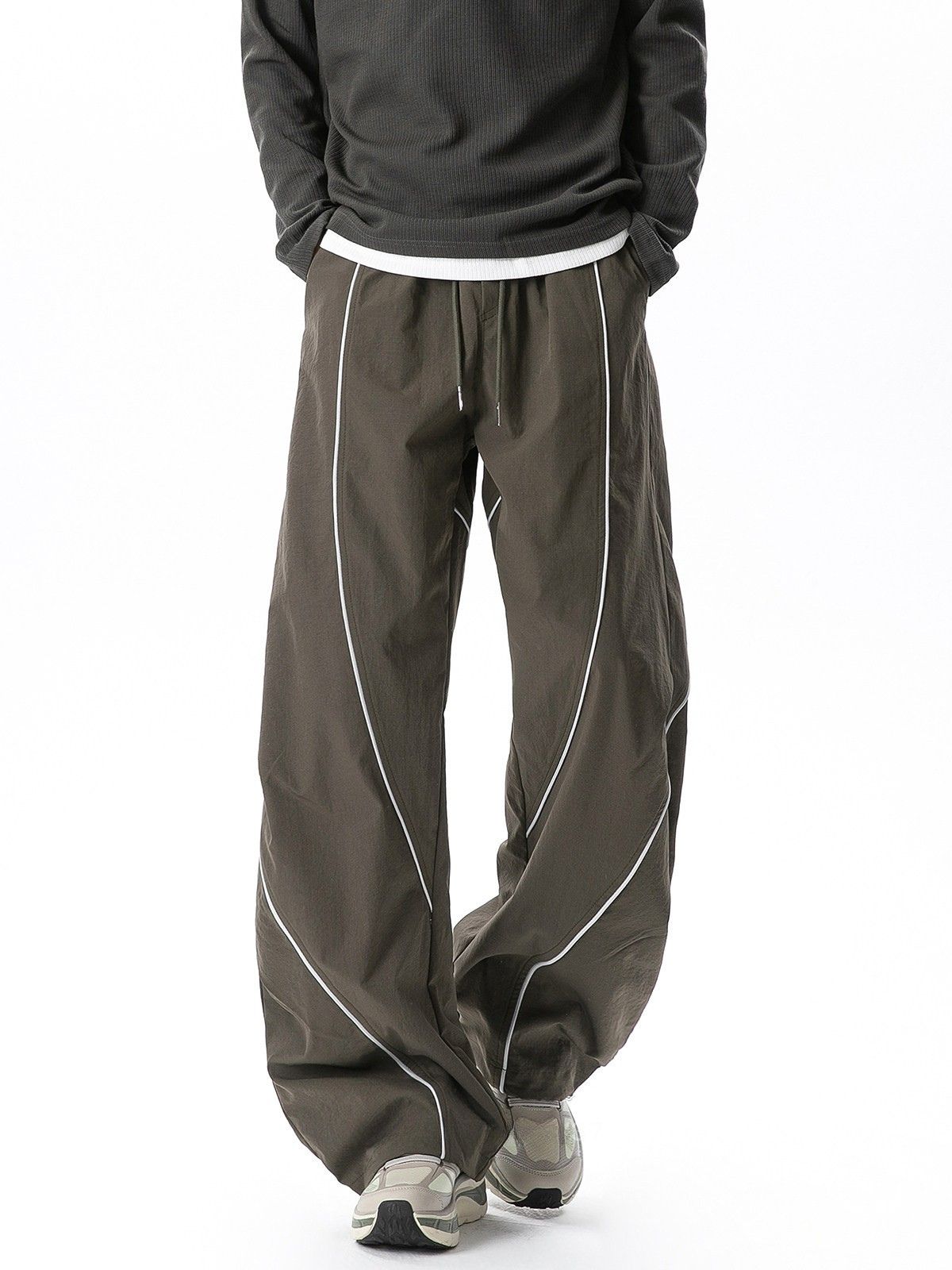 Crossridge - Unisex Water-Repellent Color-Block Paratrooper Pants