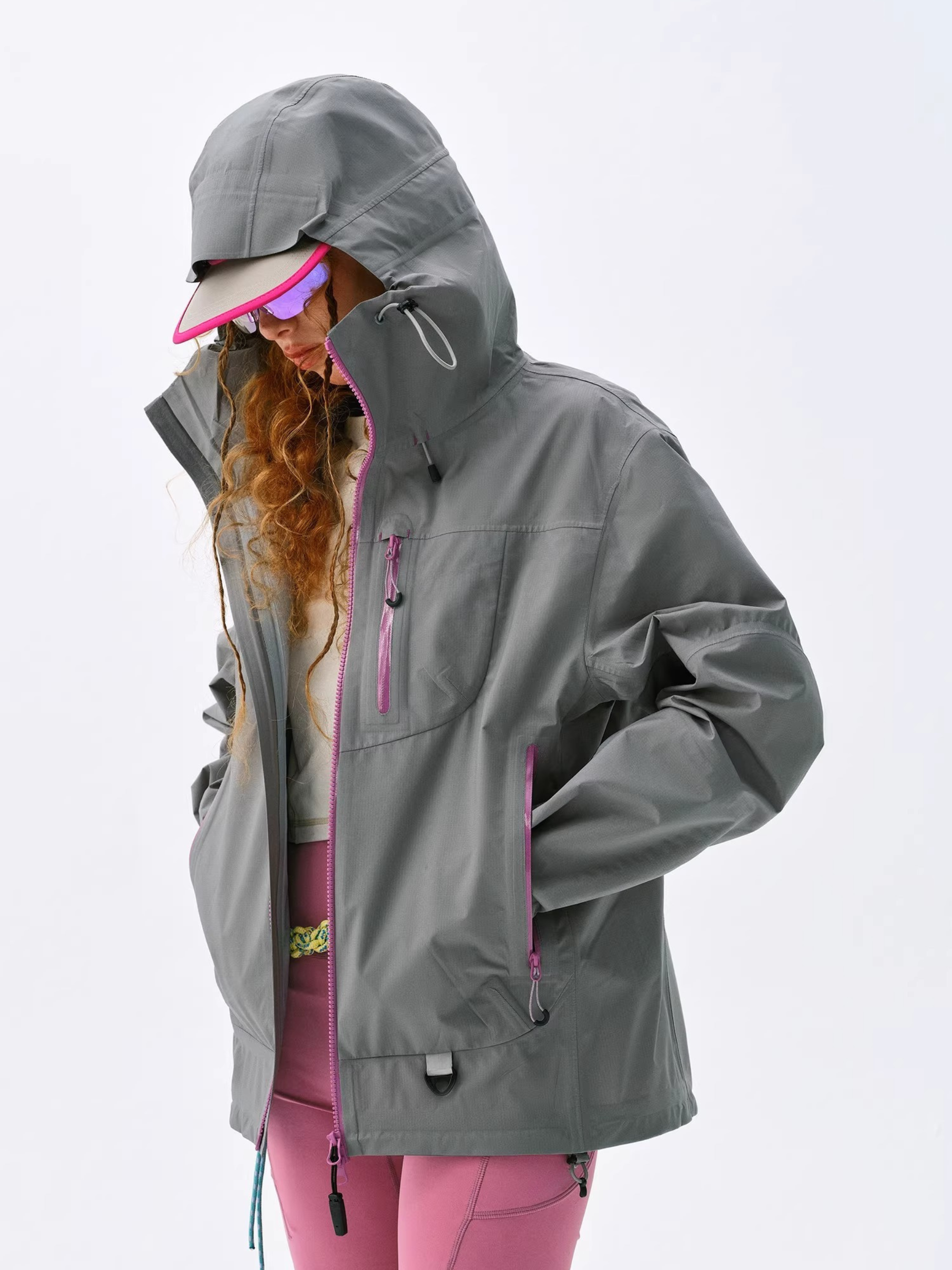 AshNest - Unisex Windproof & Waterproof Hard Shell Jacket GONGGAR SPORTS
