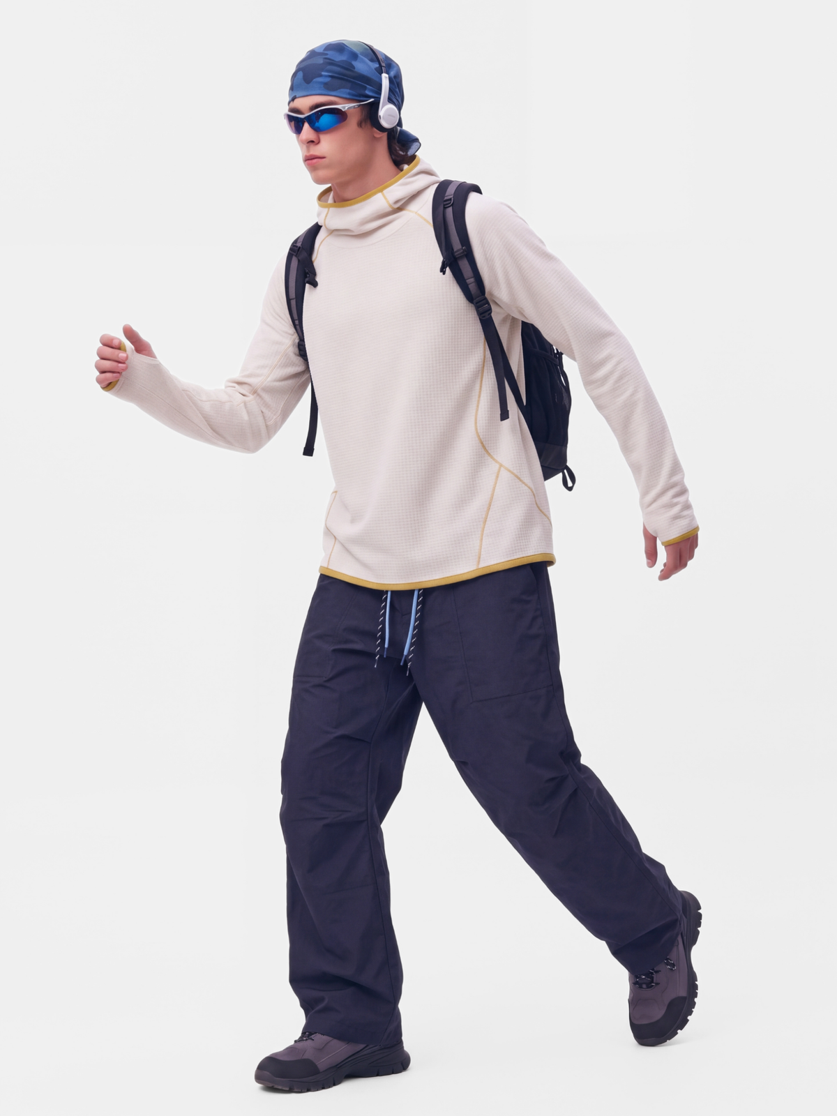 GaleDrift - Water-Repellent Fleece-Lined Windproof Ski Pants