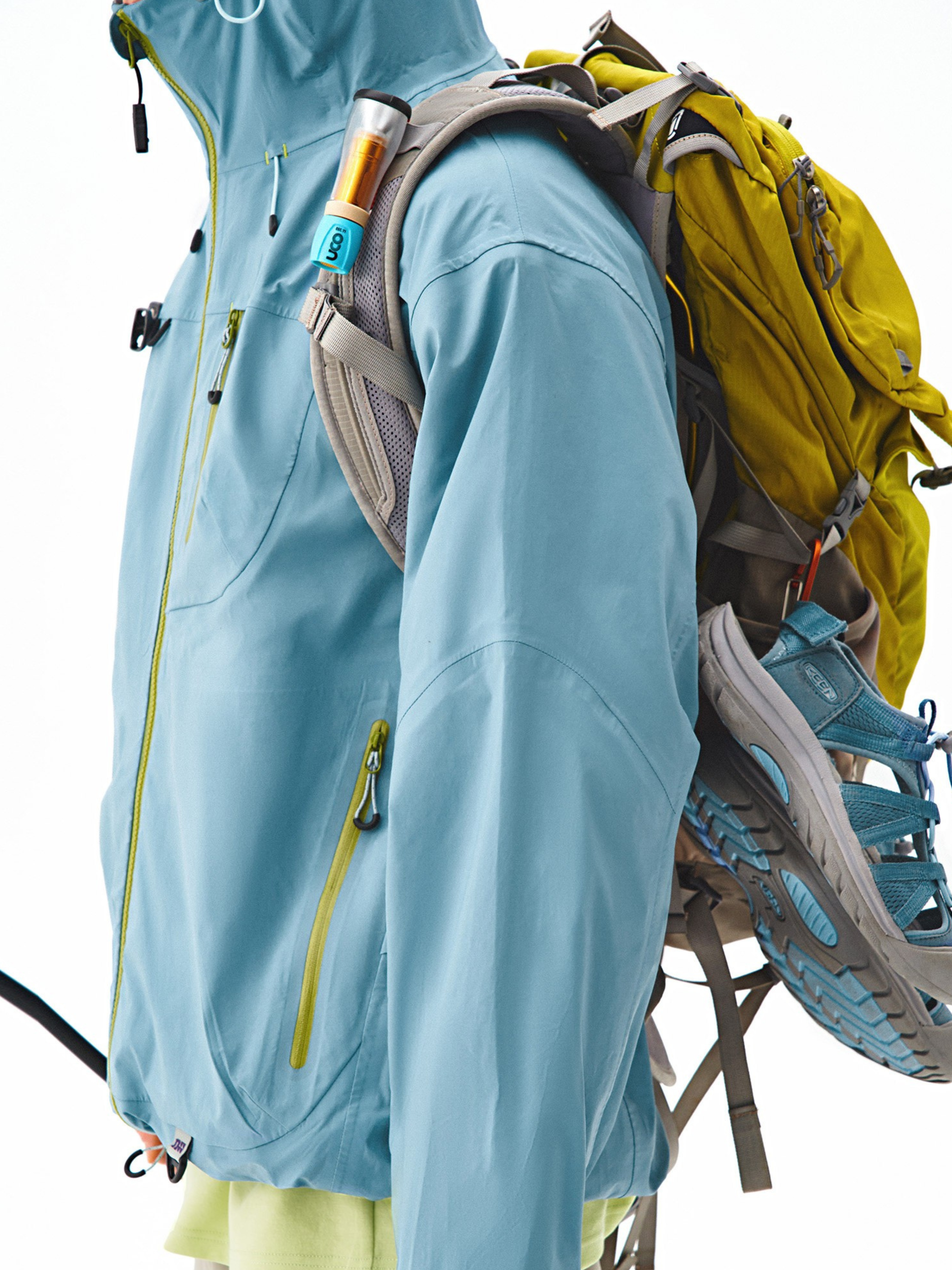 CampFlask - Men's 3-Layer Waterproof Hard Shell Jacket