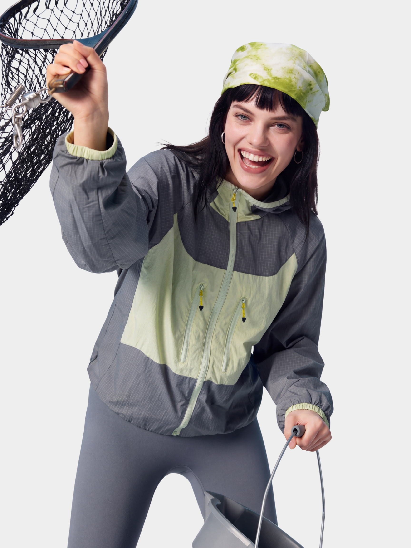 LiteVeil - Water-Repellent Lightweight Breathable Color-Block Jacket