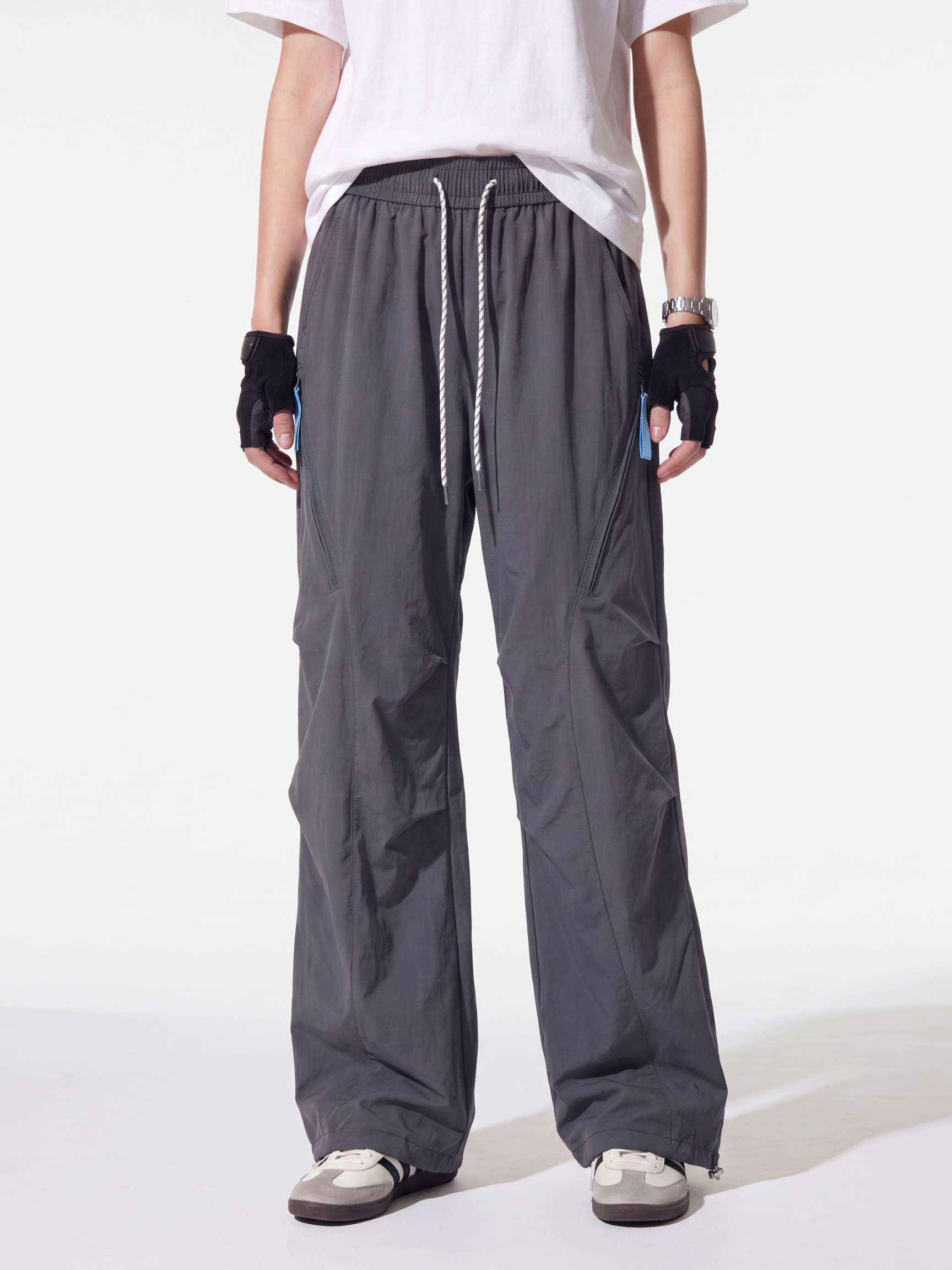 Rampart - Contrast Zip Water-Repellent Lightweight Pants