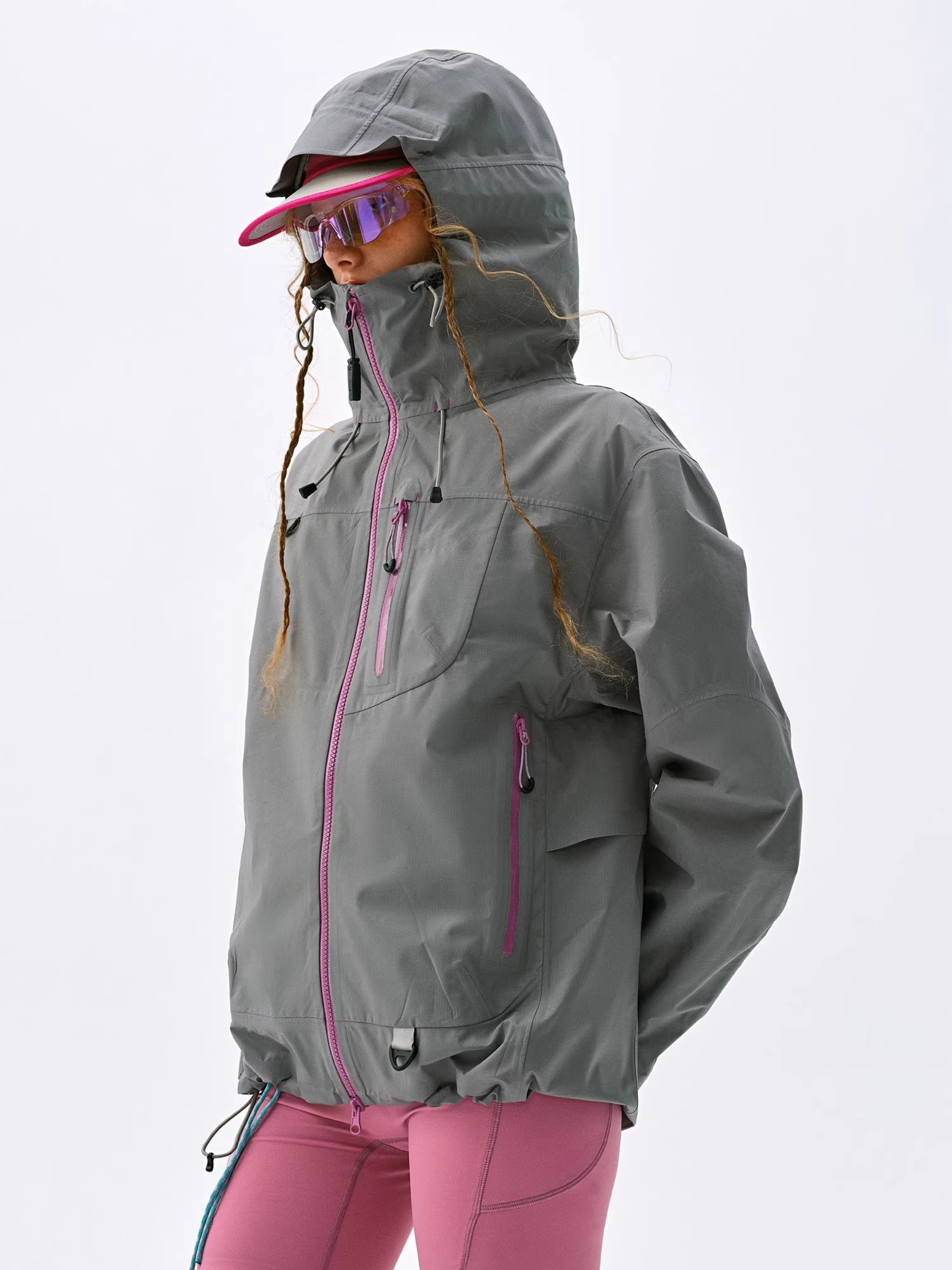 AshNest - Unisex Windproof & Waterproof Hard Shell Jacket GONGGAR SPORTS