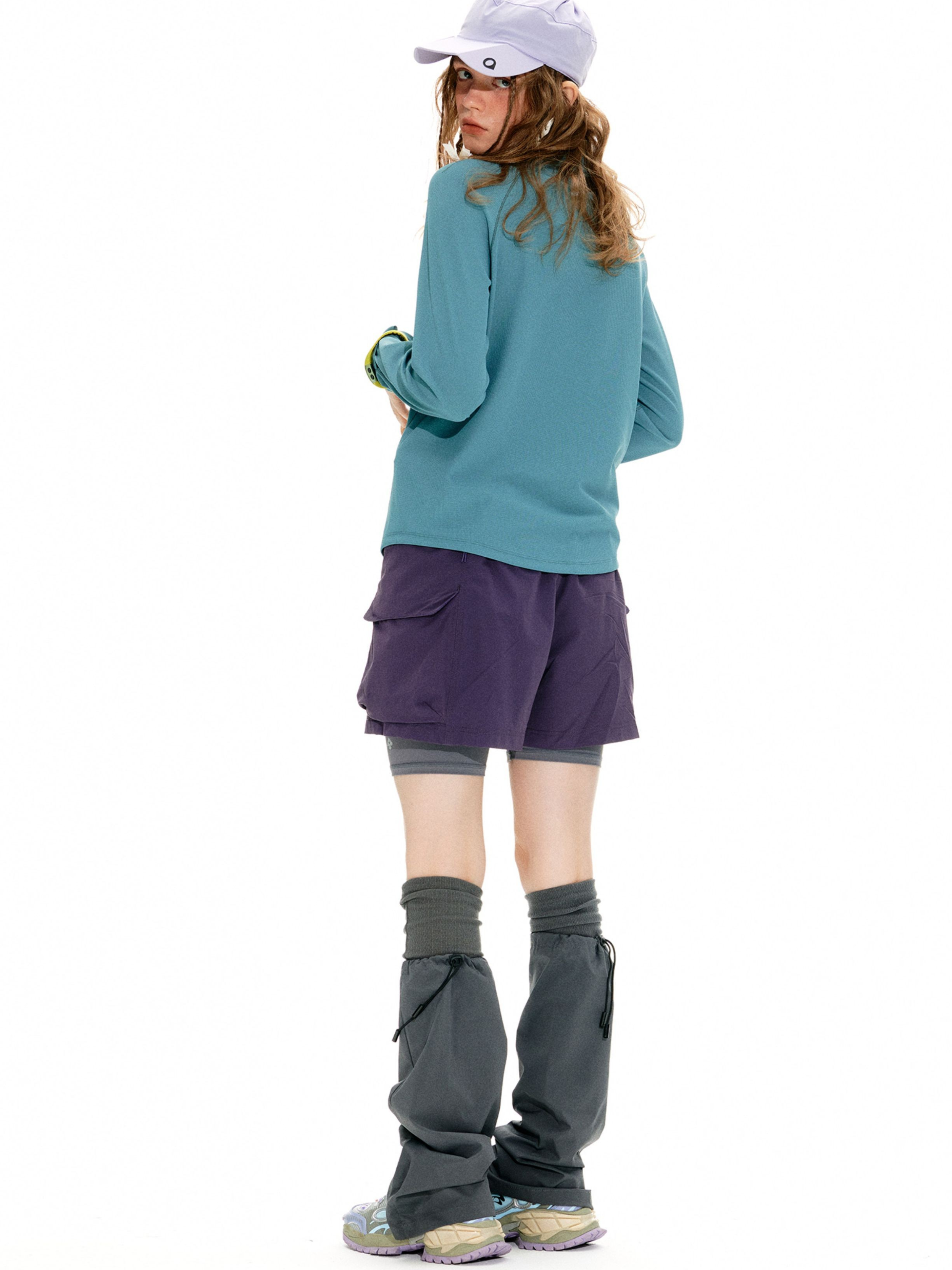 Cougarnest - Women's Drawstring Reflective Quick-Dry Shorts