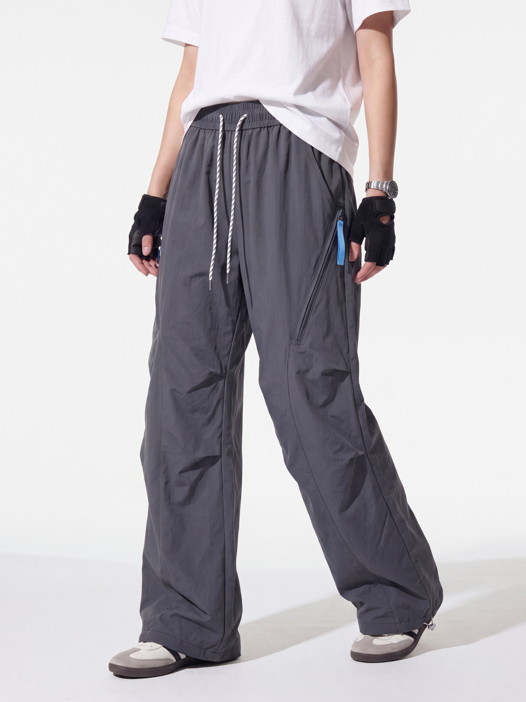 Rampart - Contrast Zip Water-Repellent Lightweight Pants