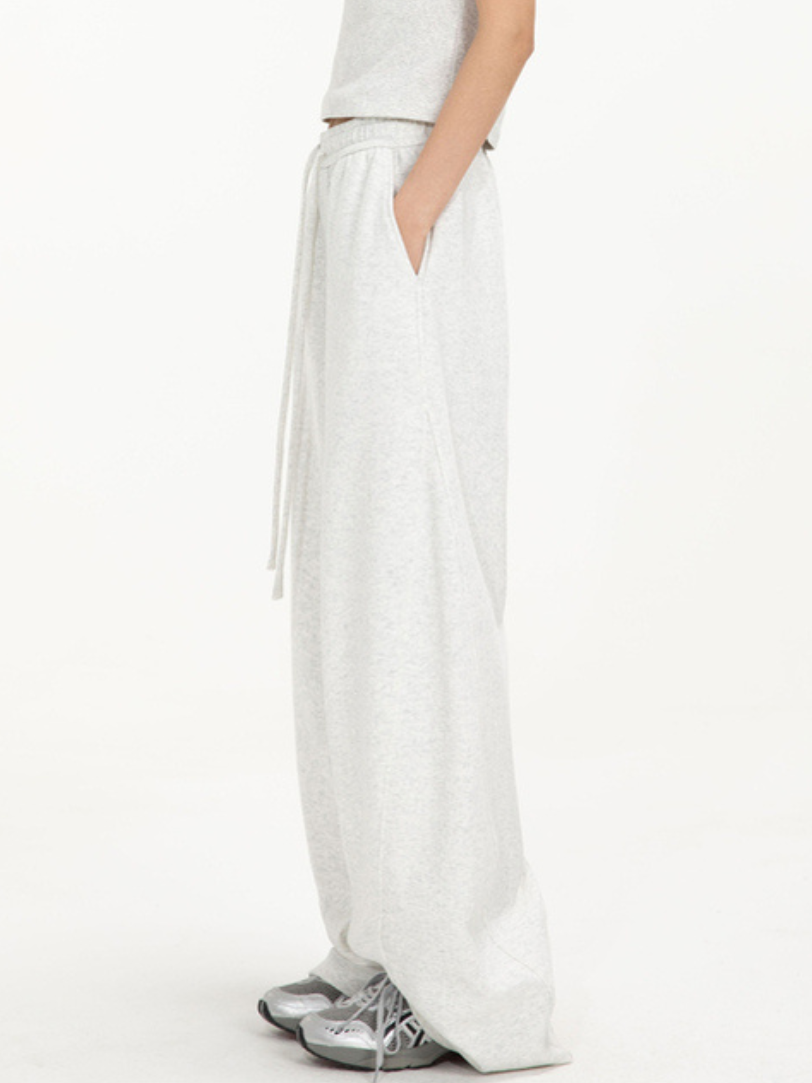 Peakstream - Women's Solid Drape Straight-Leg Sweatpants