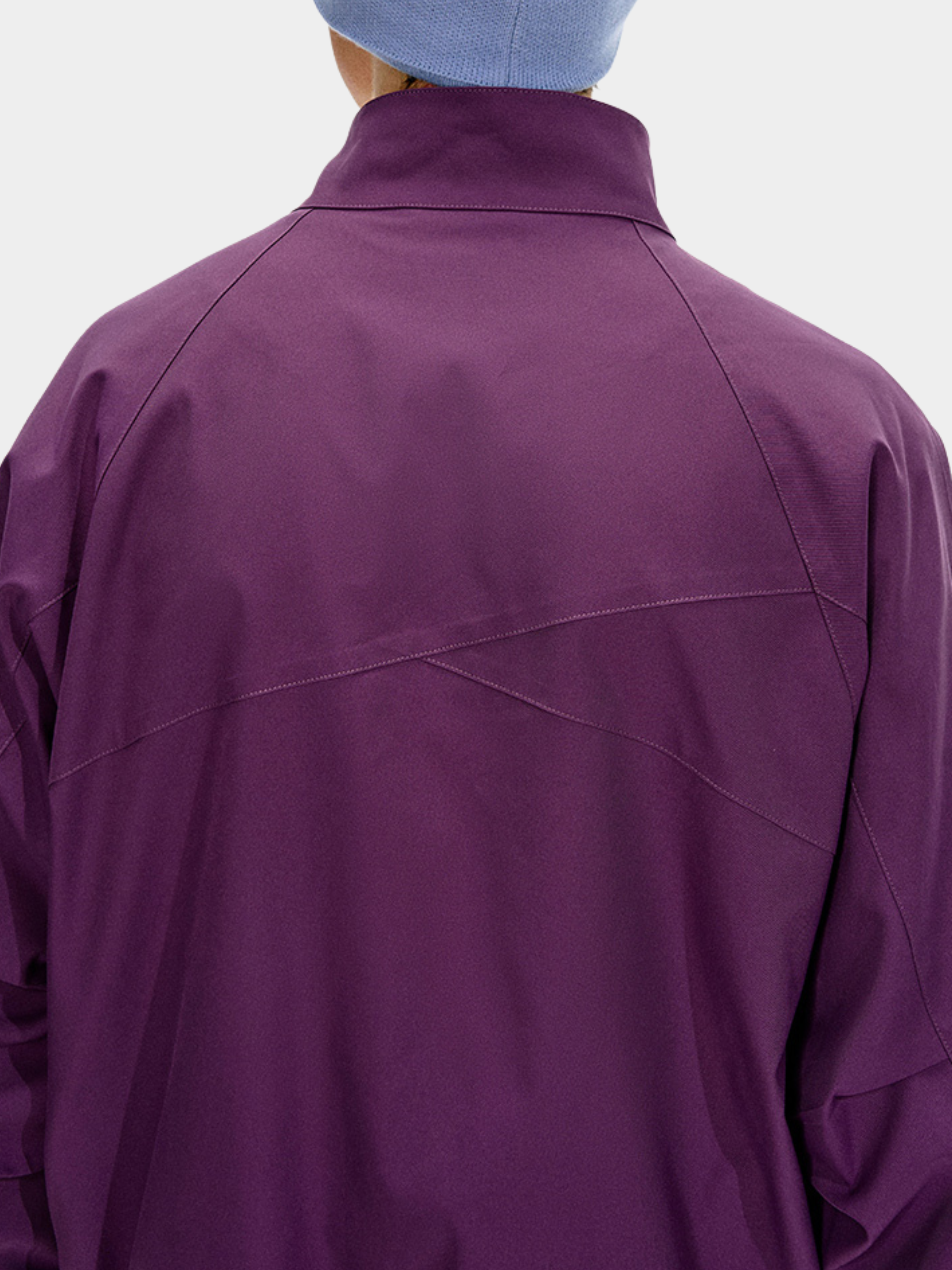 Firewhisper - Unisex Colorblock Stand-Collar Harrington Jacket