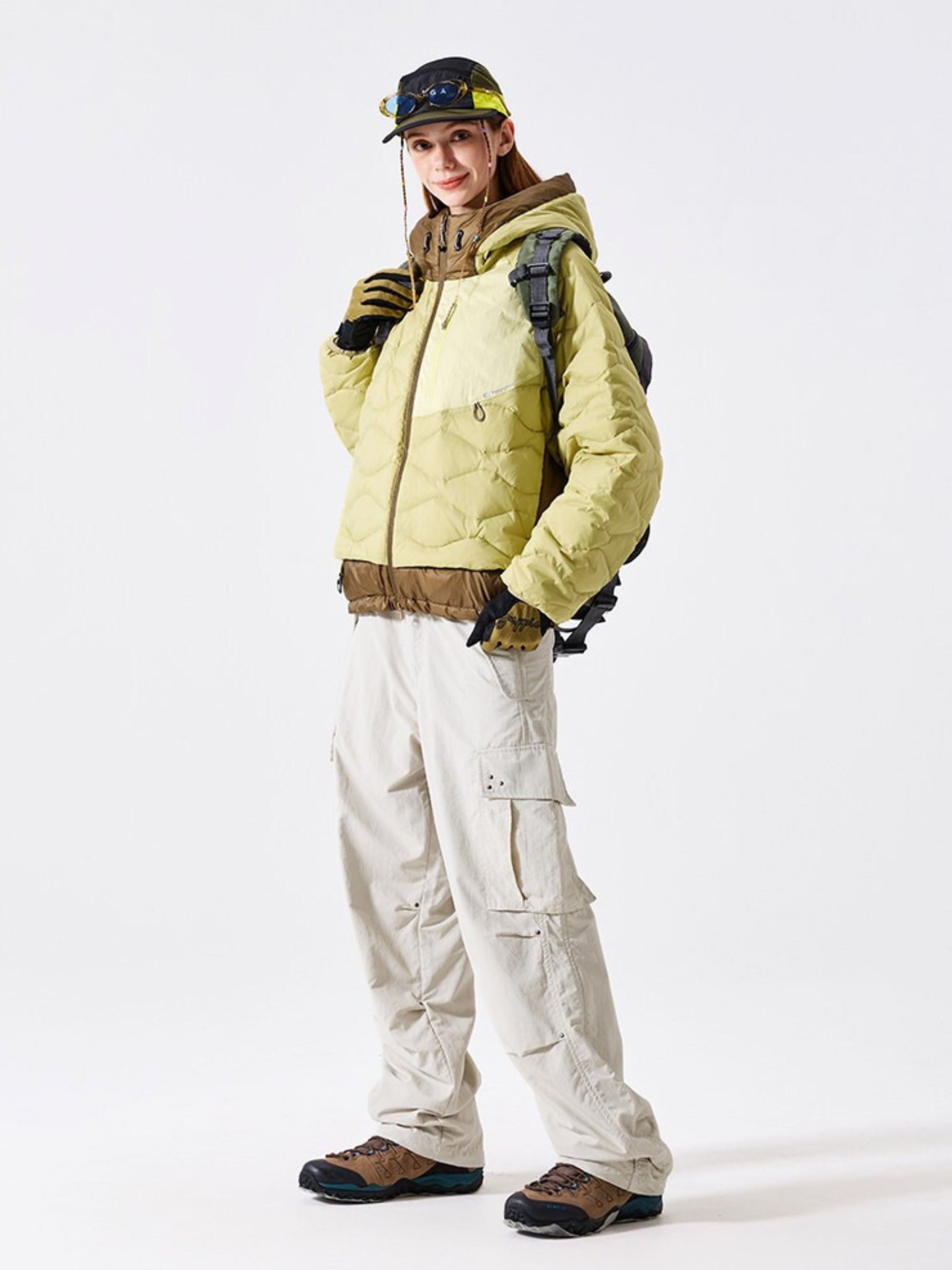 RavenNest - Water-Repellent 90% White Duck Down Jacket