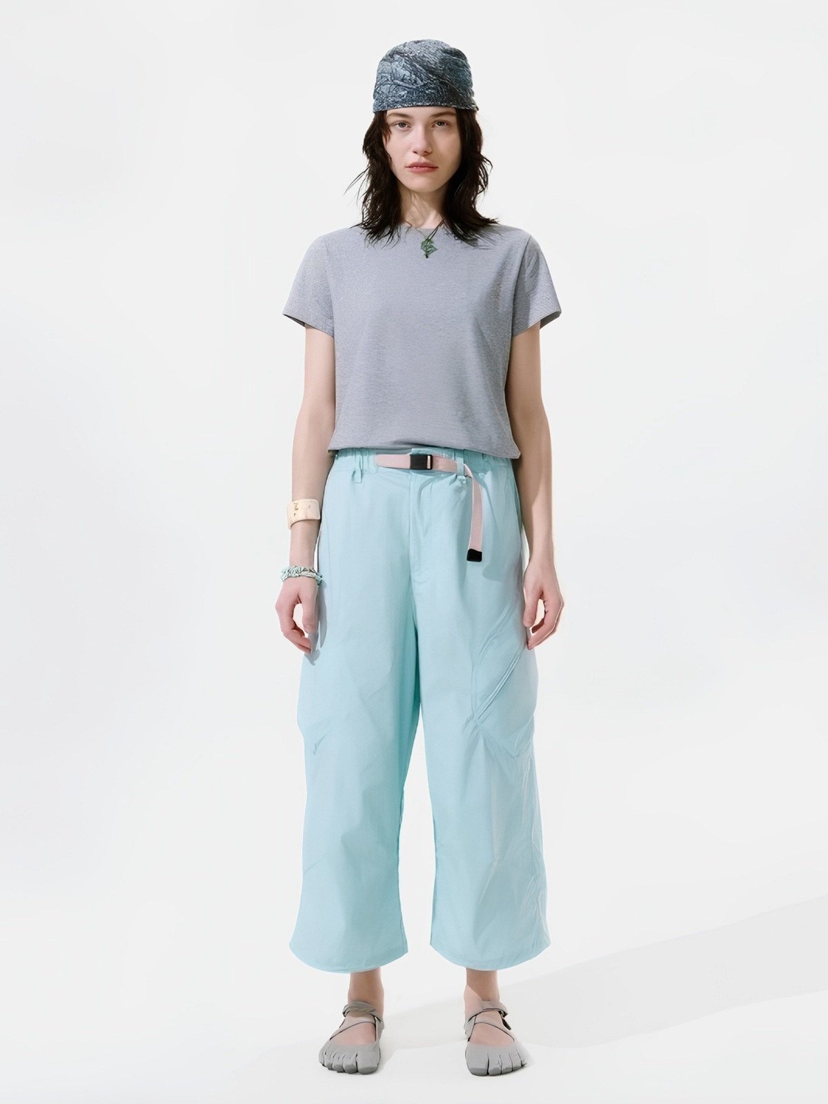 FoldDraw - Unisex Quick-Dry Adjustable Pleated Lightweight Cropped Pants