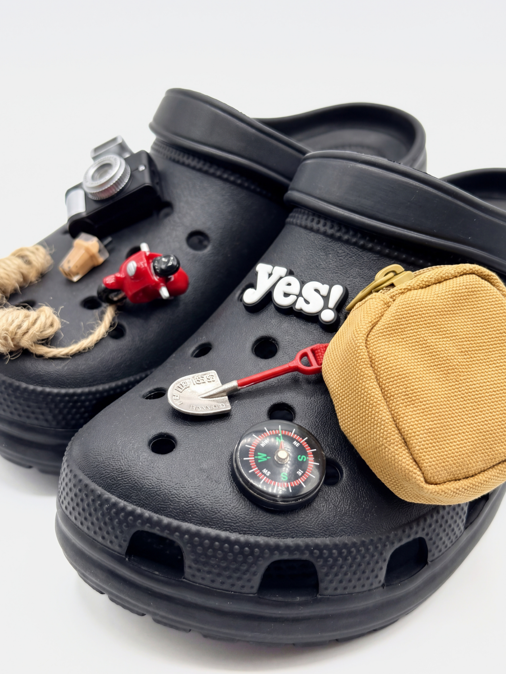 DewBud - Camping-Inspired Removable Shoe Charms