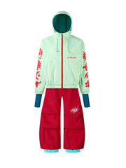 AshHearth - Unisex 5K Waterproof 3-Layer Ski Jacket & Pants Set
