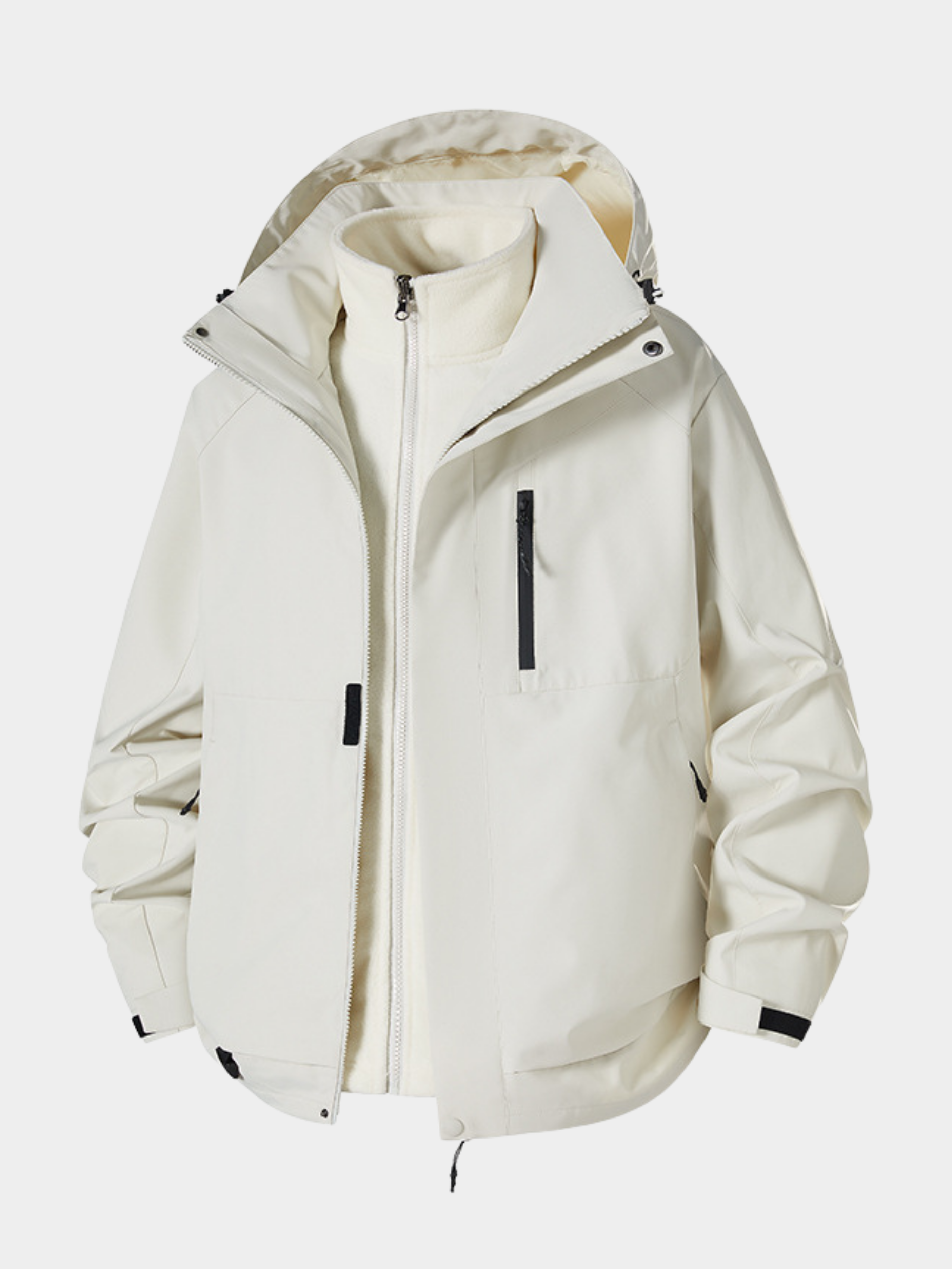 Spirewood - Unisex 3-in-1 Detachable Utility Jacket