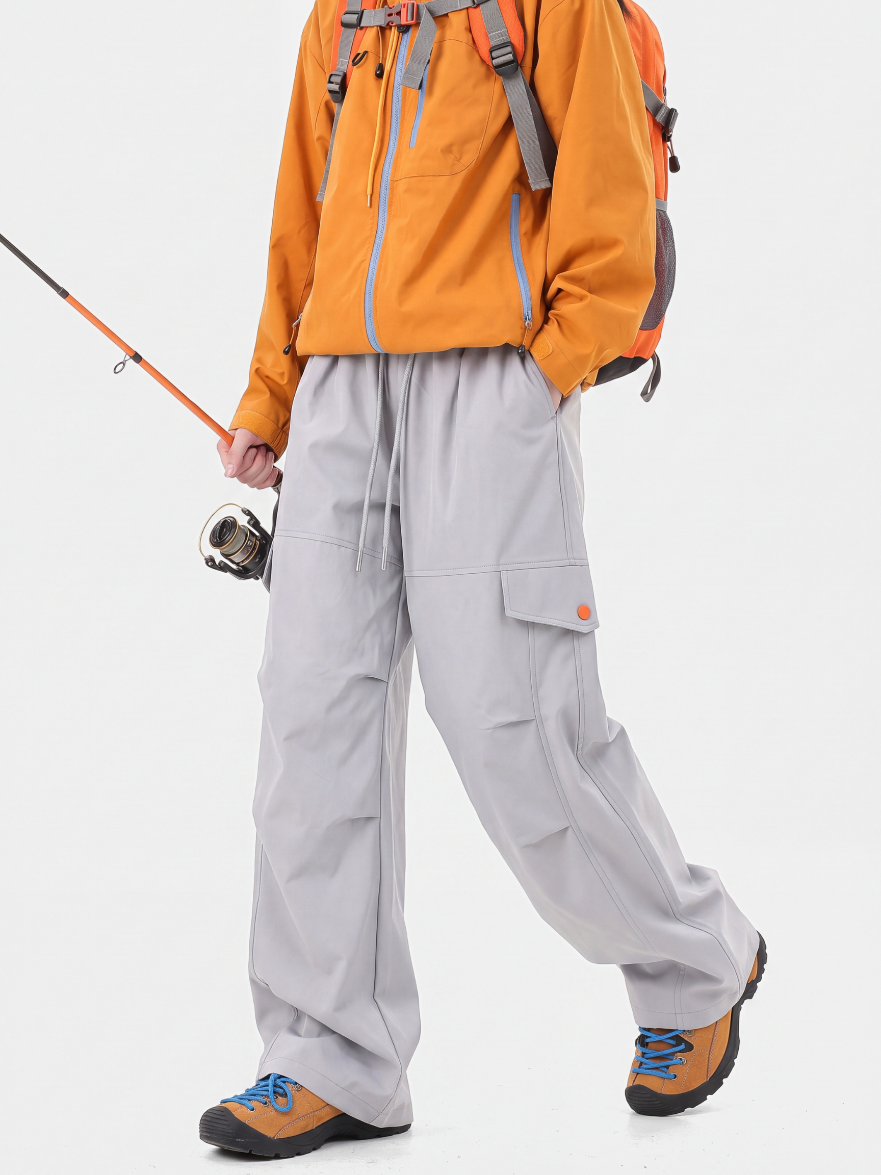 BlockGlide - Unisex Water-Repellent Utility Cargo Pants