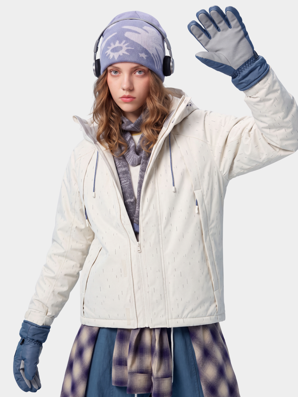 FluffStill - Unisex 90% White Duck Down 650 FP Lightweight Water-Repellent Down Jacket