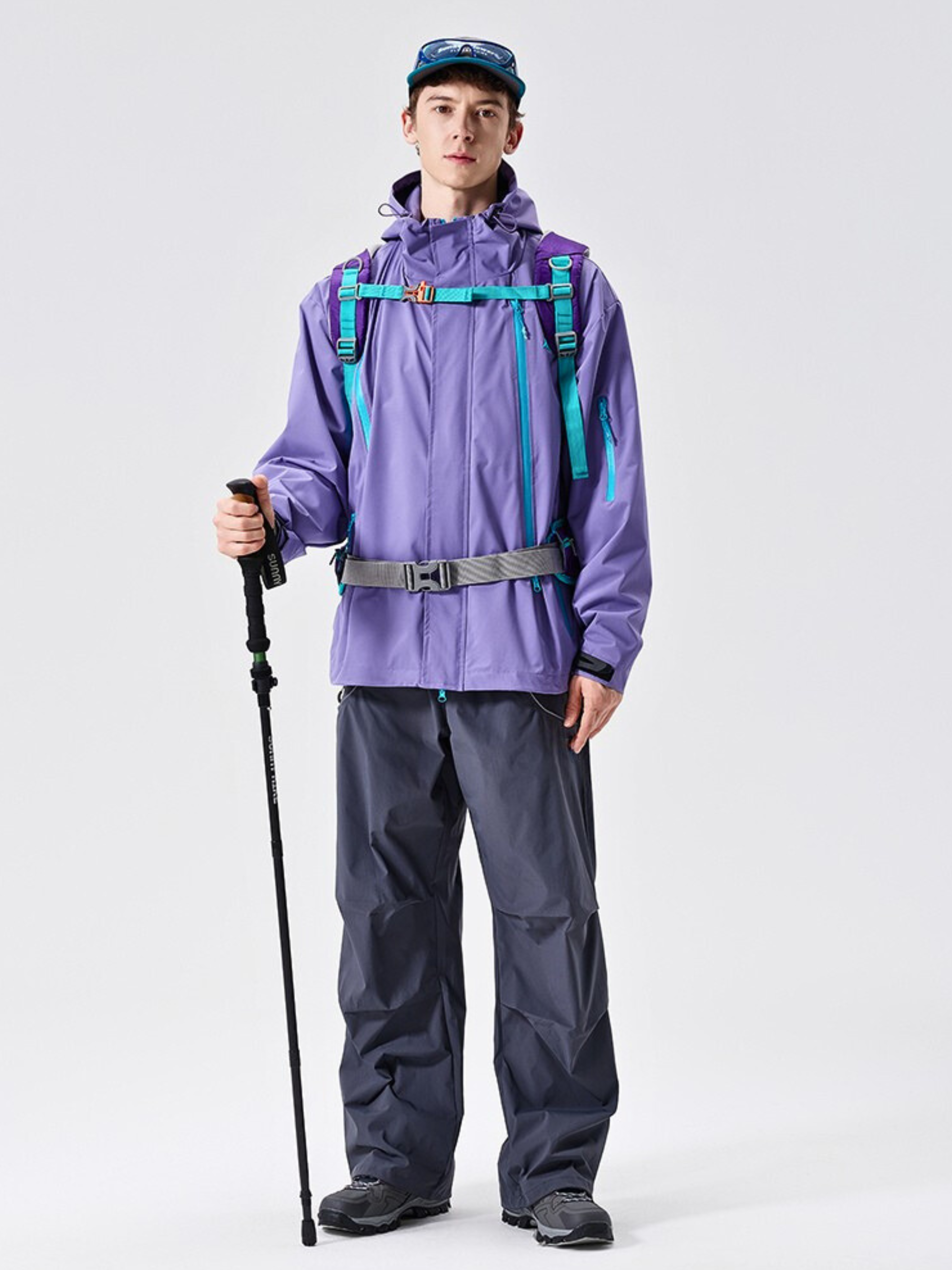 Strider - Unisex Triple-Shield Water-Repellent Tech Jacket