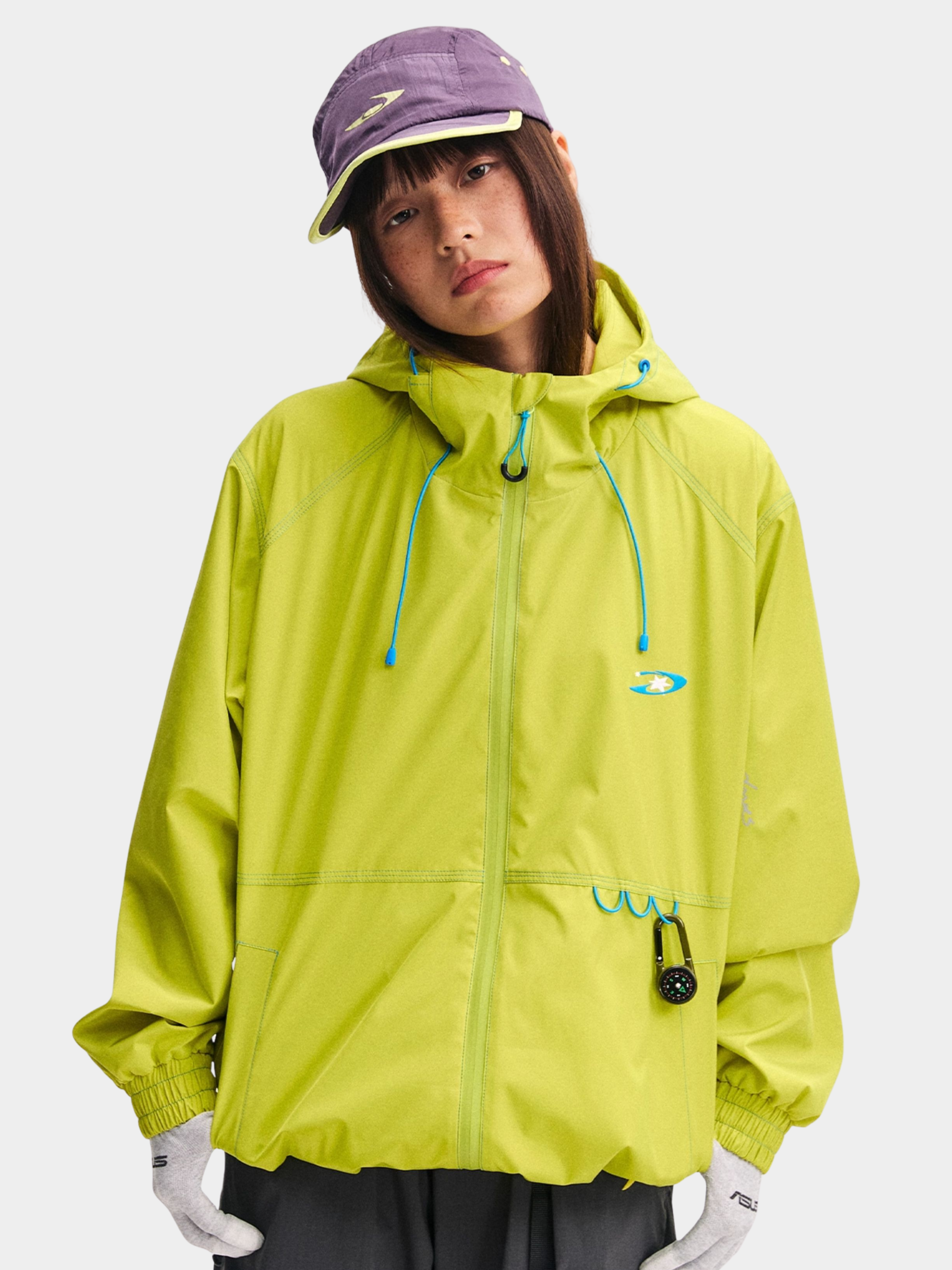 EchoDeck - Teflon® Triple-Defense Colorblock Drawstring Jacket