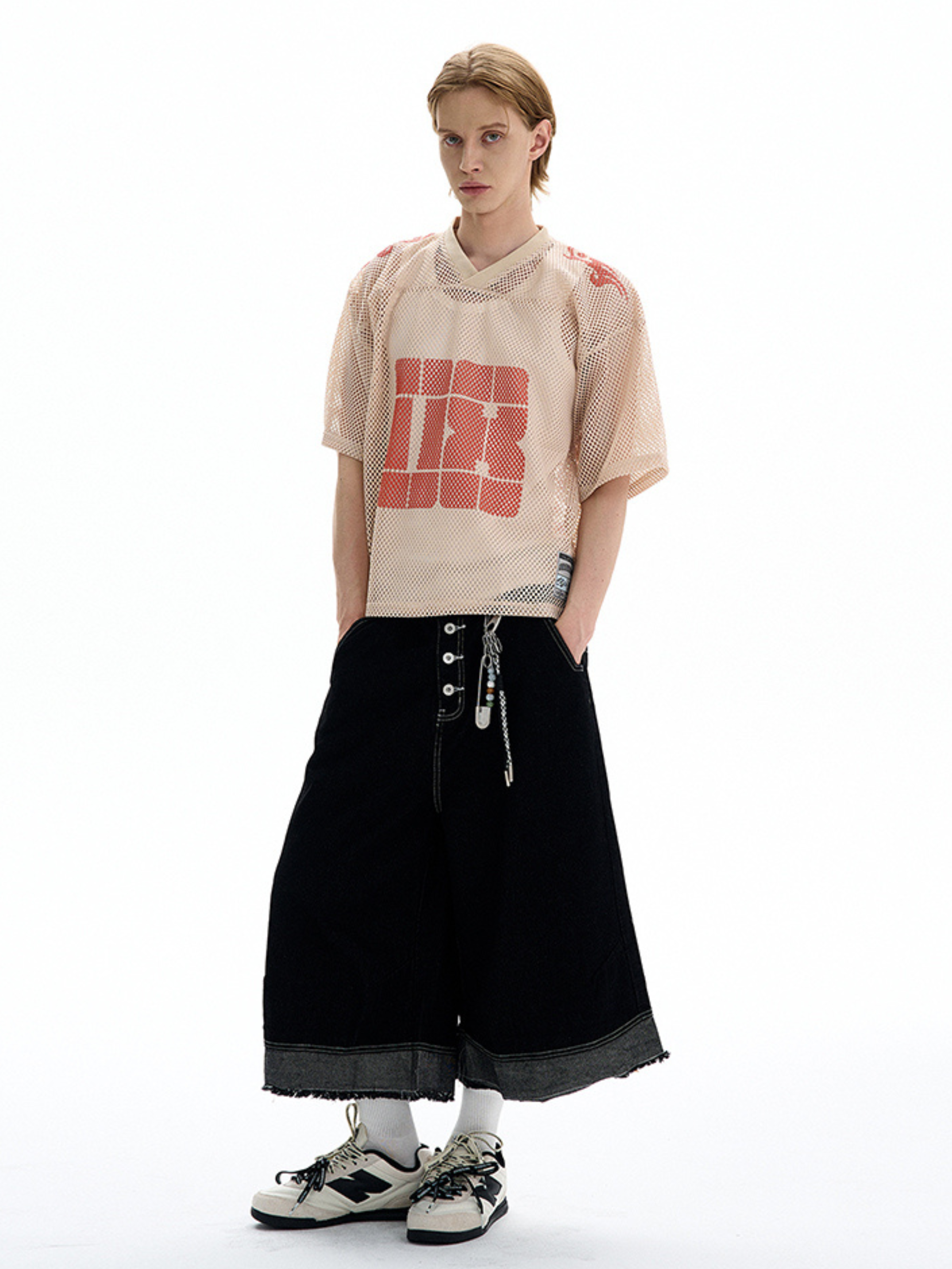 SandMat - Men's Mesh Hollow-Out Sports Jersey