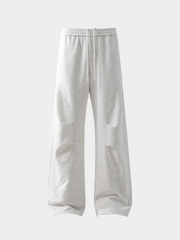 FoxField - Unisex Vintage Creased Straight-Leg Cotton Trousers GONGGAR SPORTS