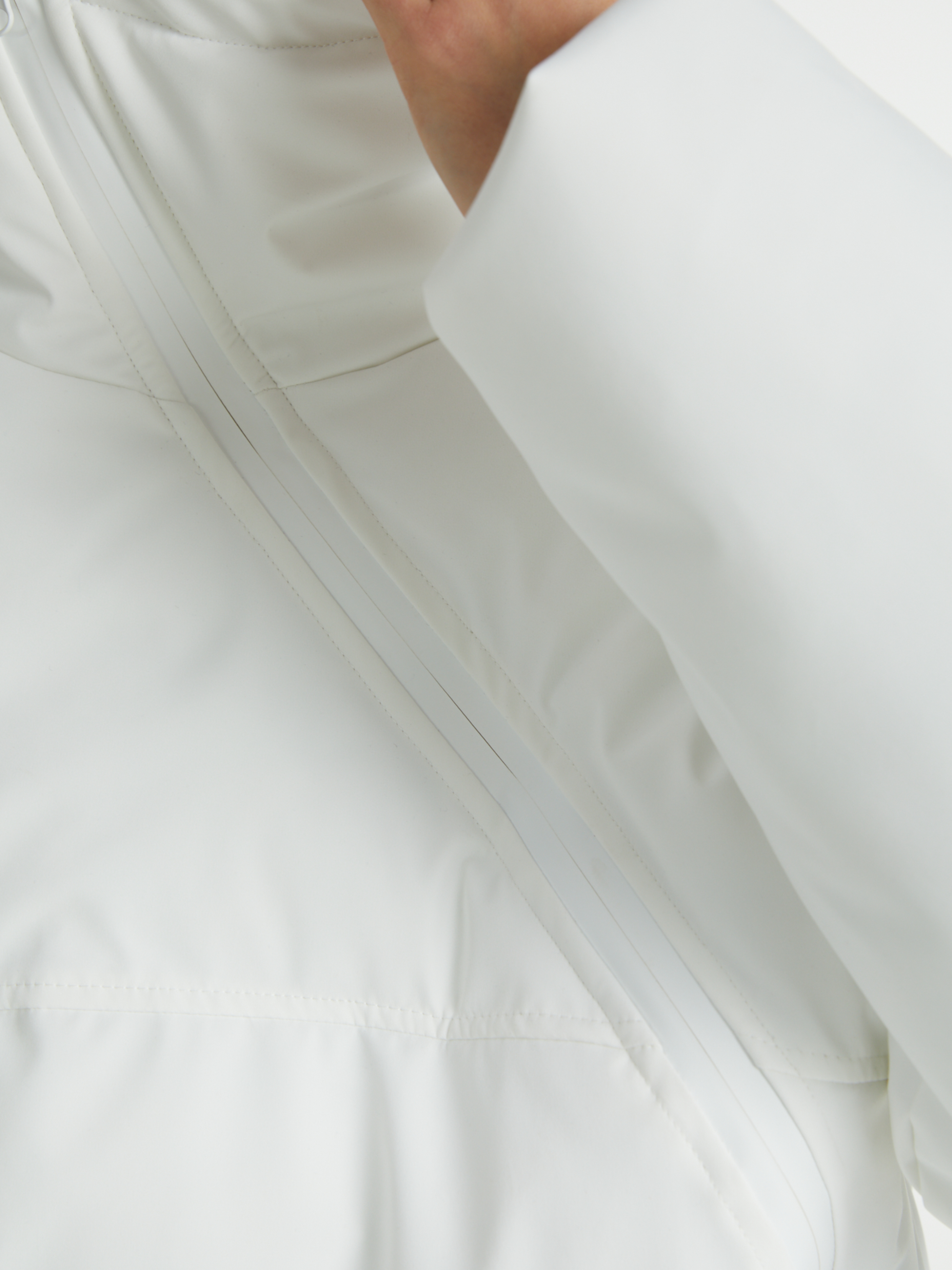 BluffGo - Asymmetric Zipper Hooded Insulated Jacket