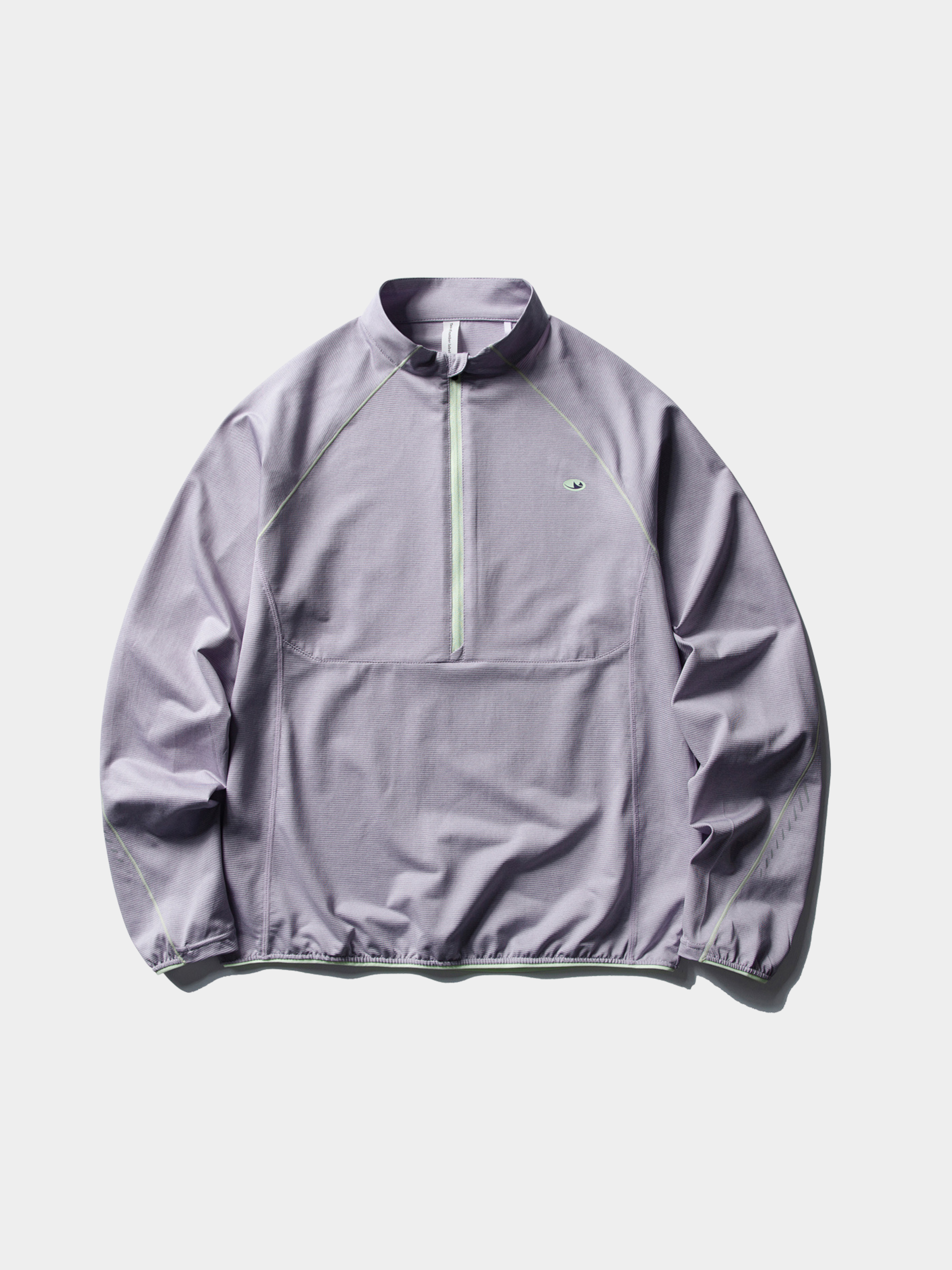 Snappy - Moisture-Wicking Quick-Dry Half-Zip Long Sleeve T-Shirt