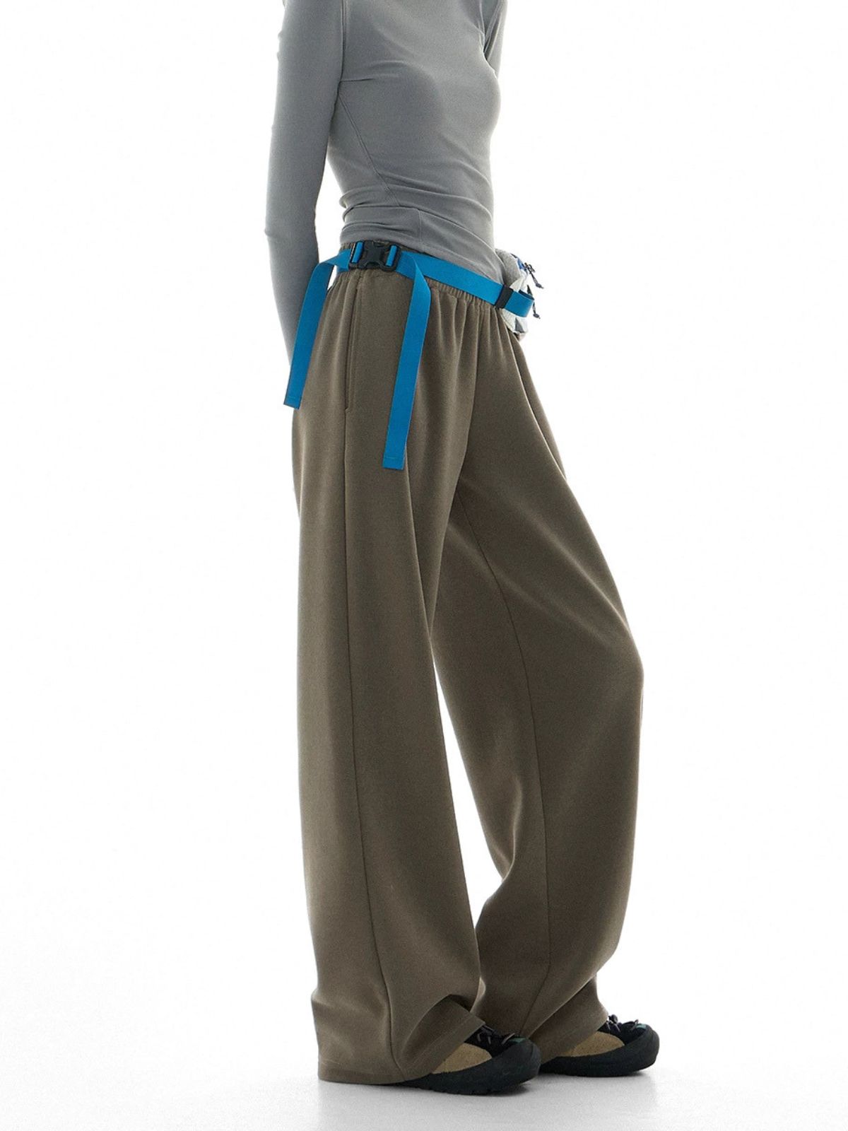 Nightsummit - Women's Soft & Smooth Draped Straight-Leg Sweatpants