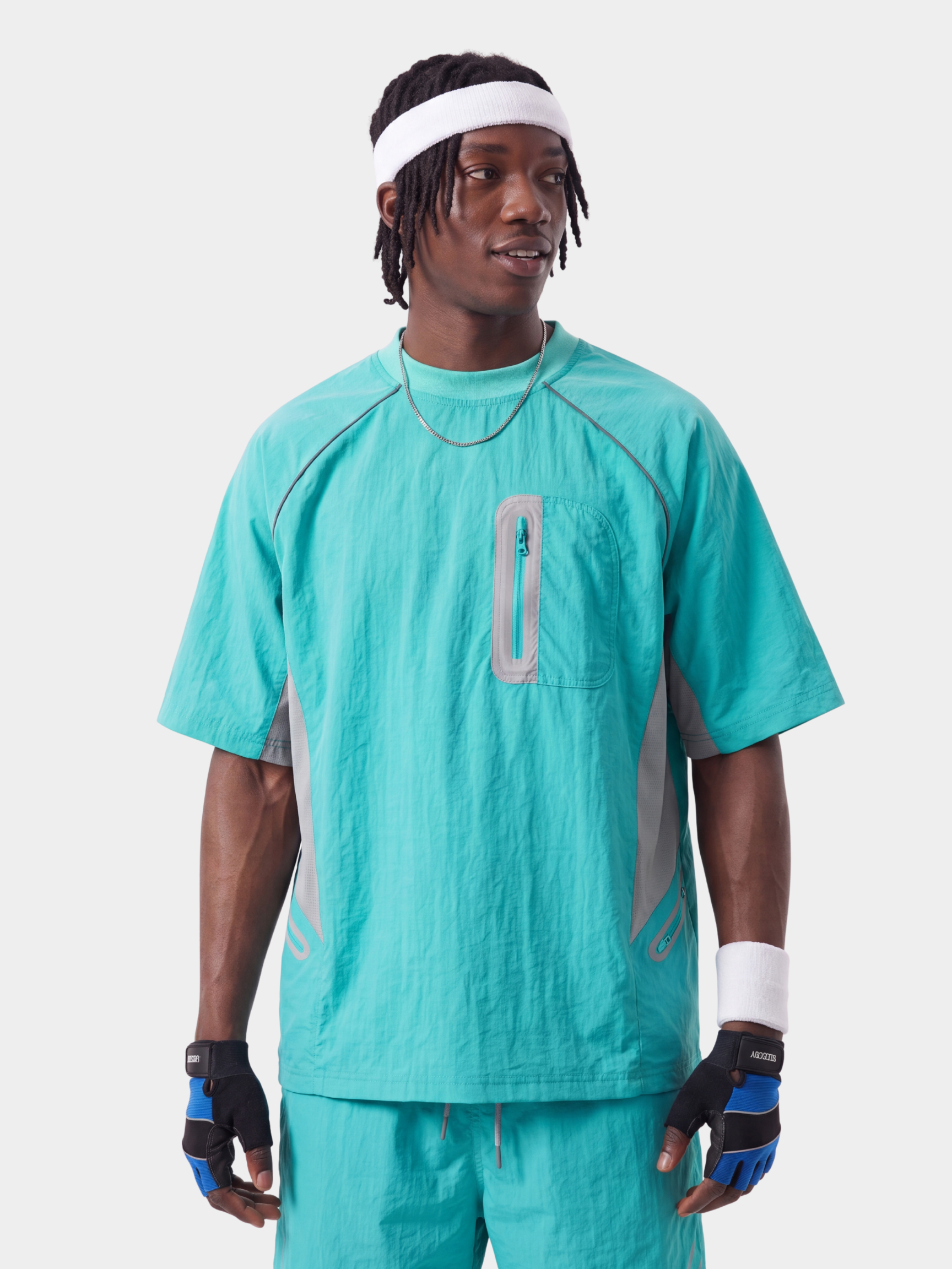 MistDry - Men's Water-Repellent Quick-Dry Pocket T-Shirt