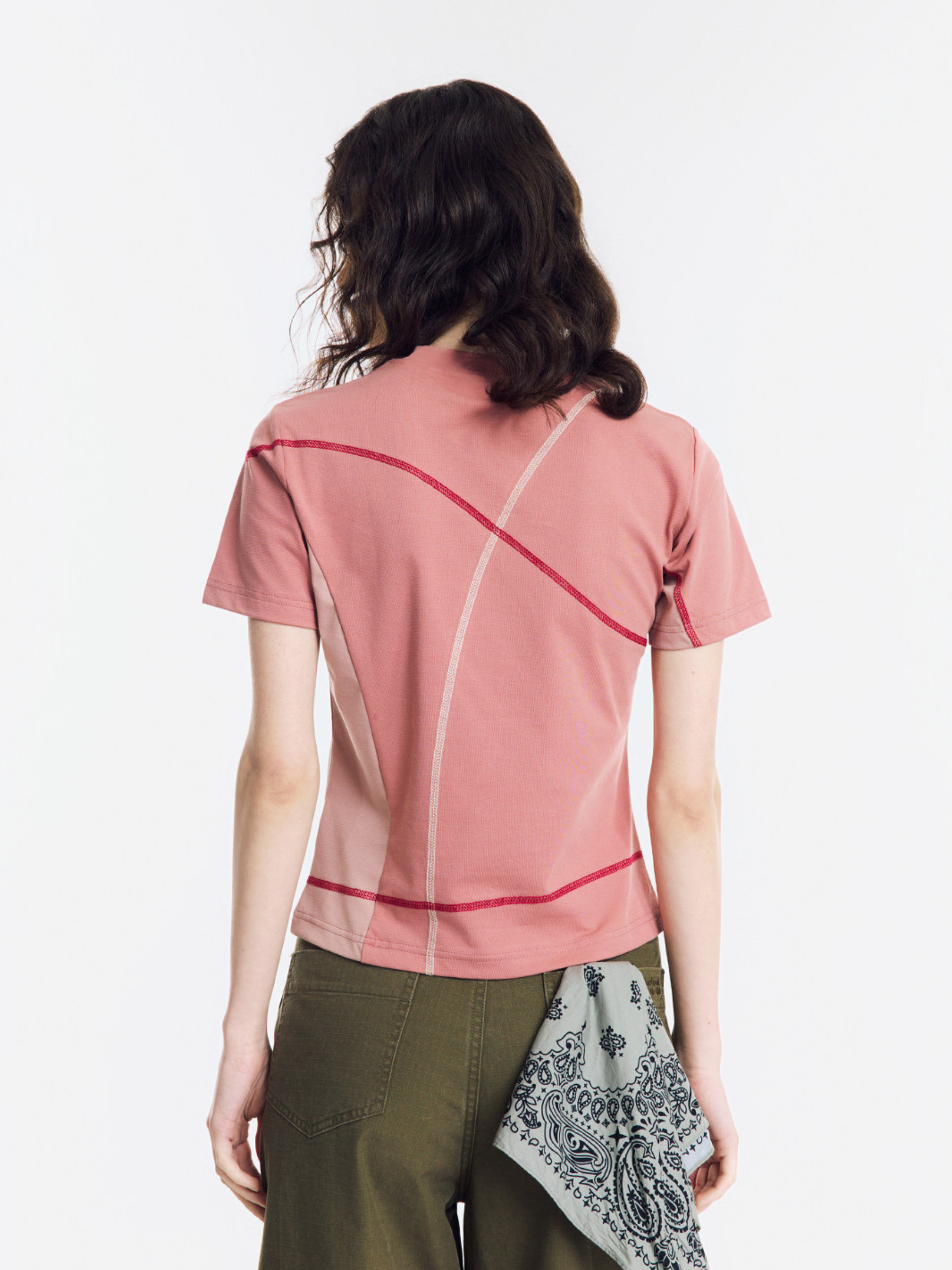 Mellow - Women's UPF50+ Cooling Antibacterial Contrast T-Shirt