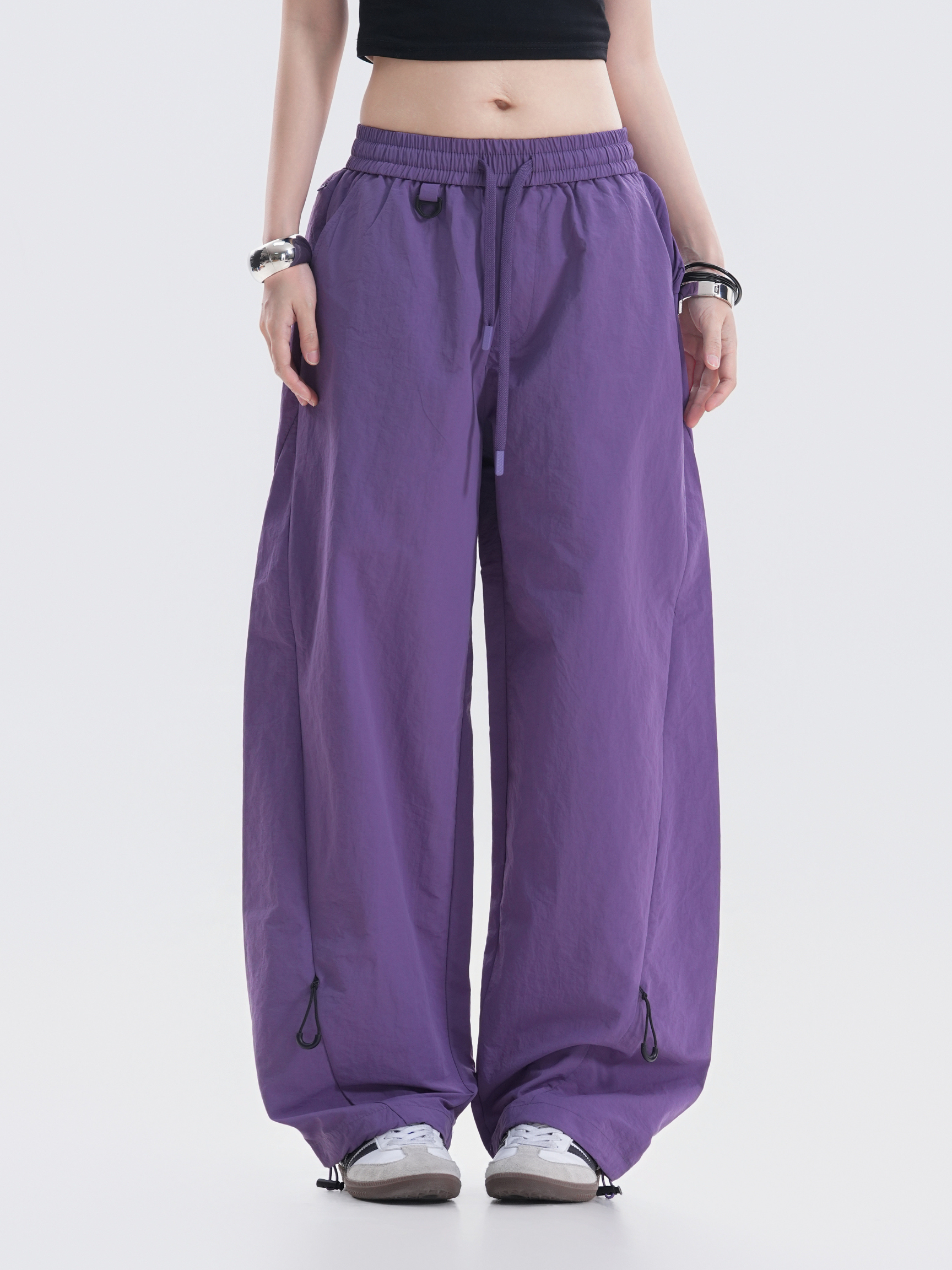Lithe - Women's Quick-Dry Straight-Leg Cargo Jogger Pants