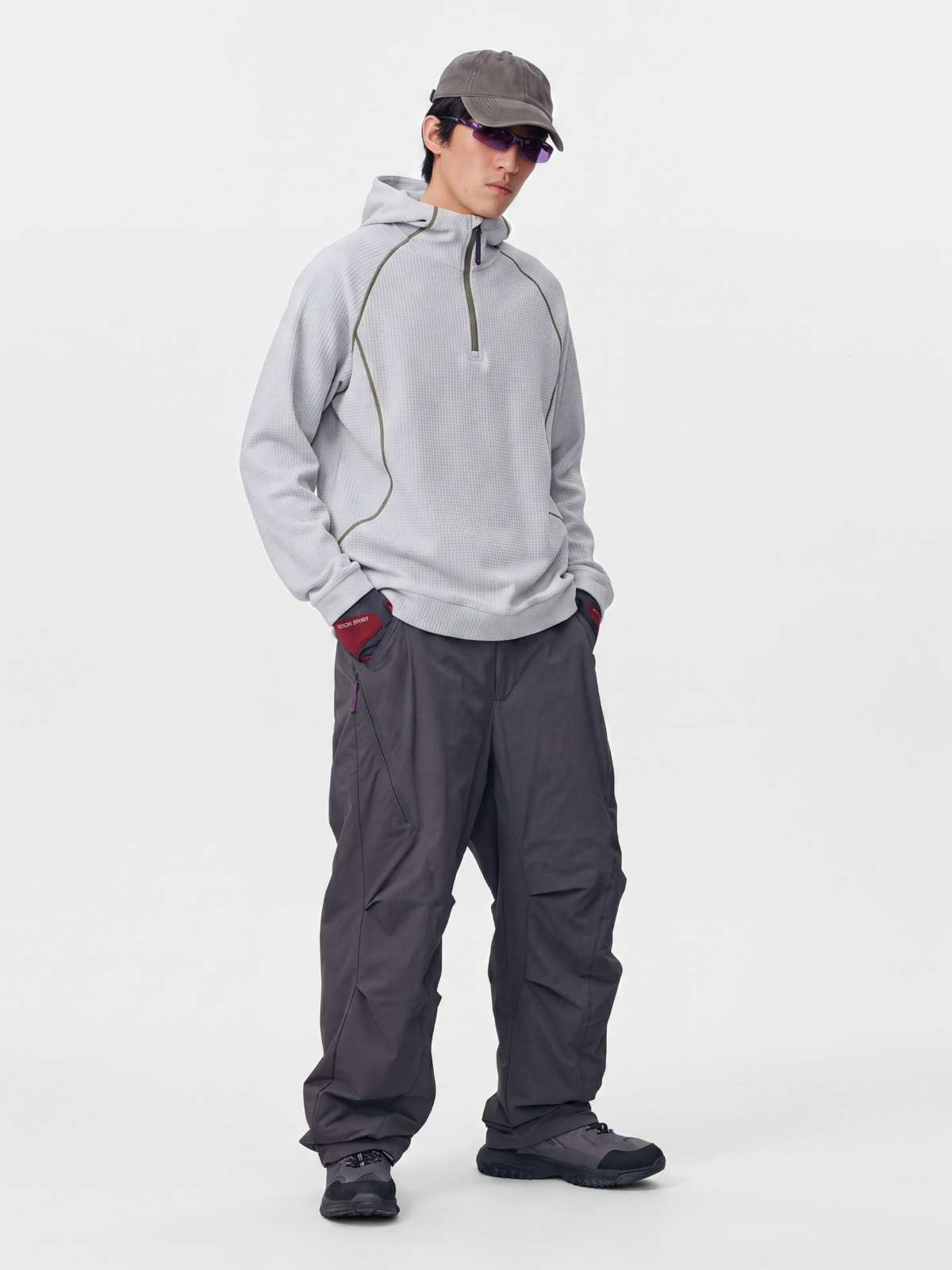 WispPale - Men's UPF40+ Moisture-Wicking Quick-Dry Sweatshirt