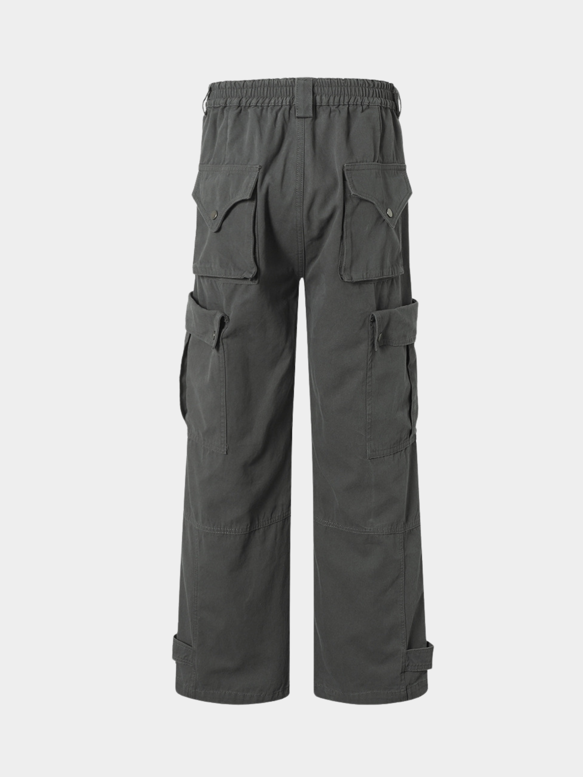DryBox - Men's Vintage Multi-Pocket Straight-Leg Pants GONGGAR SPORTS