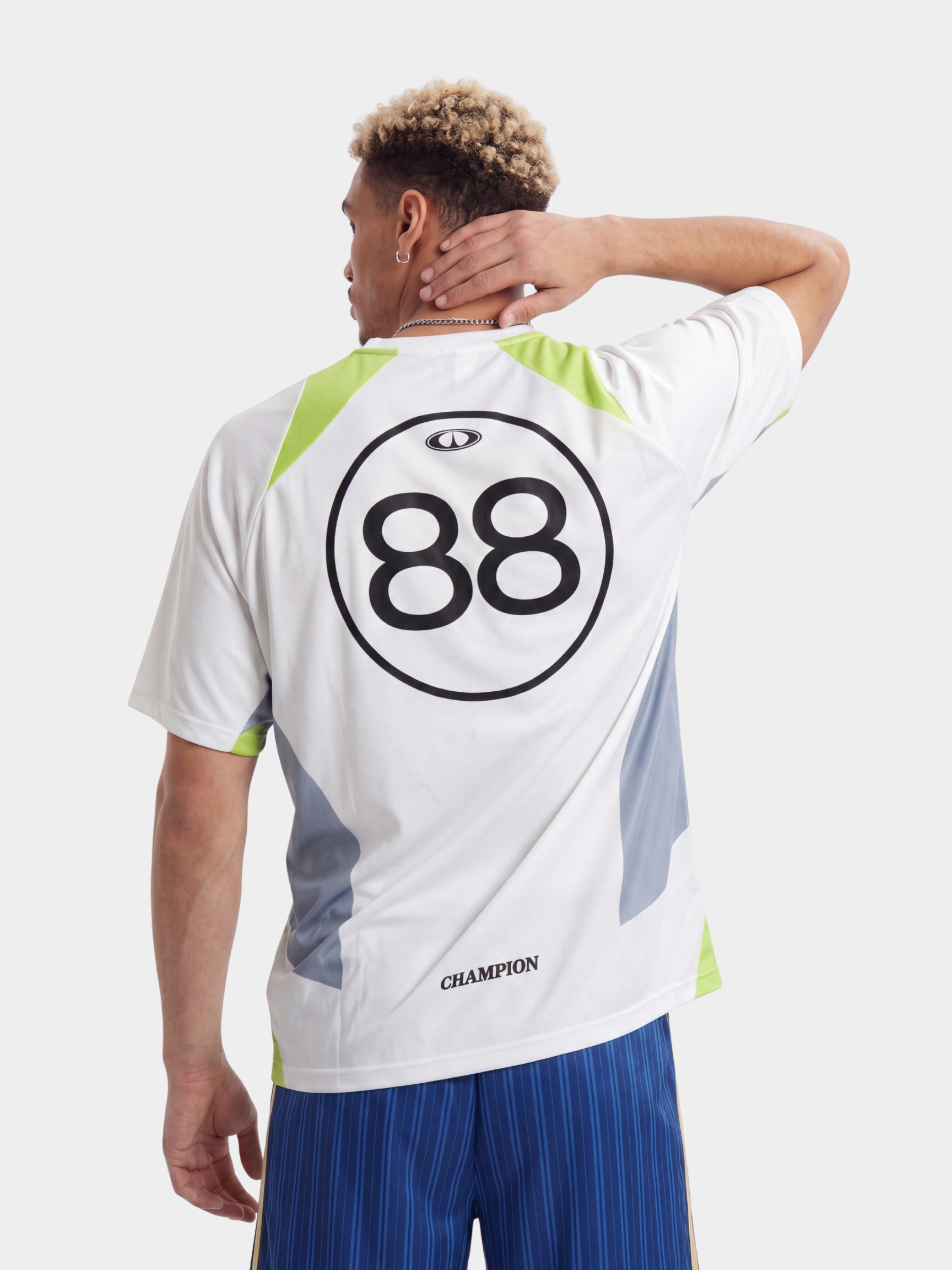 GlowDrift - Men's Contrast Mesh Quick-Dry Performance T-Shirt