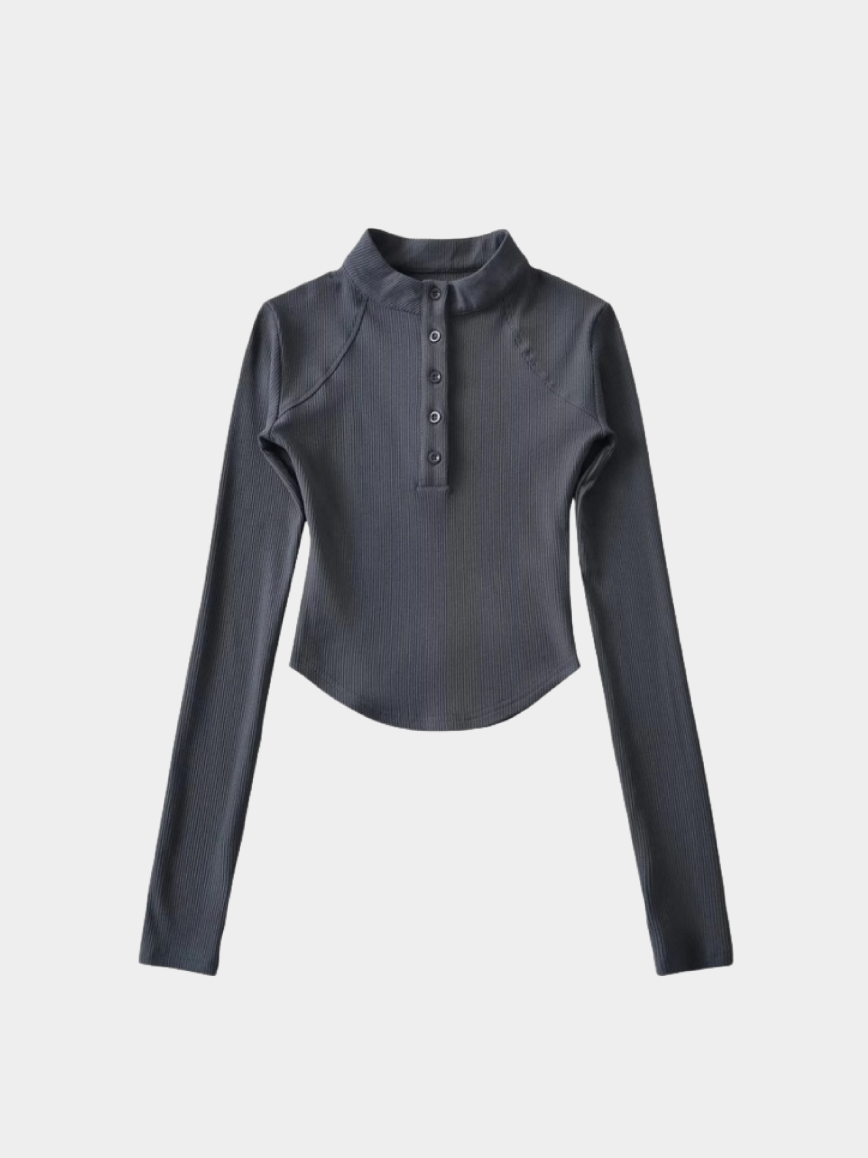Canyonnest - Women's Fleece-Lined Curved-Hem Long Sleeve Top