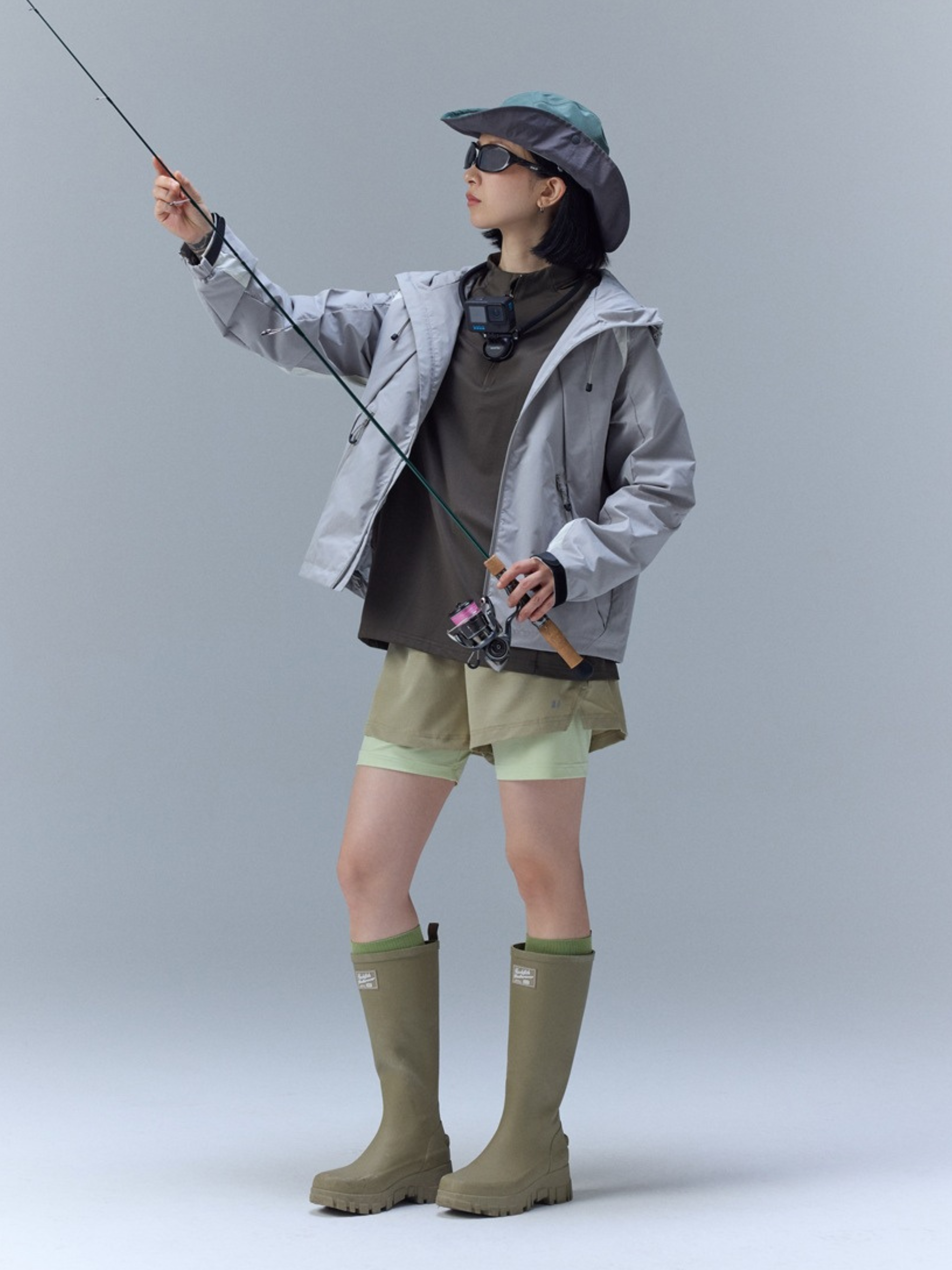 Thornclaw - Unisex Water-Repellent Hooded Hard Shell Jacket