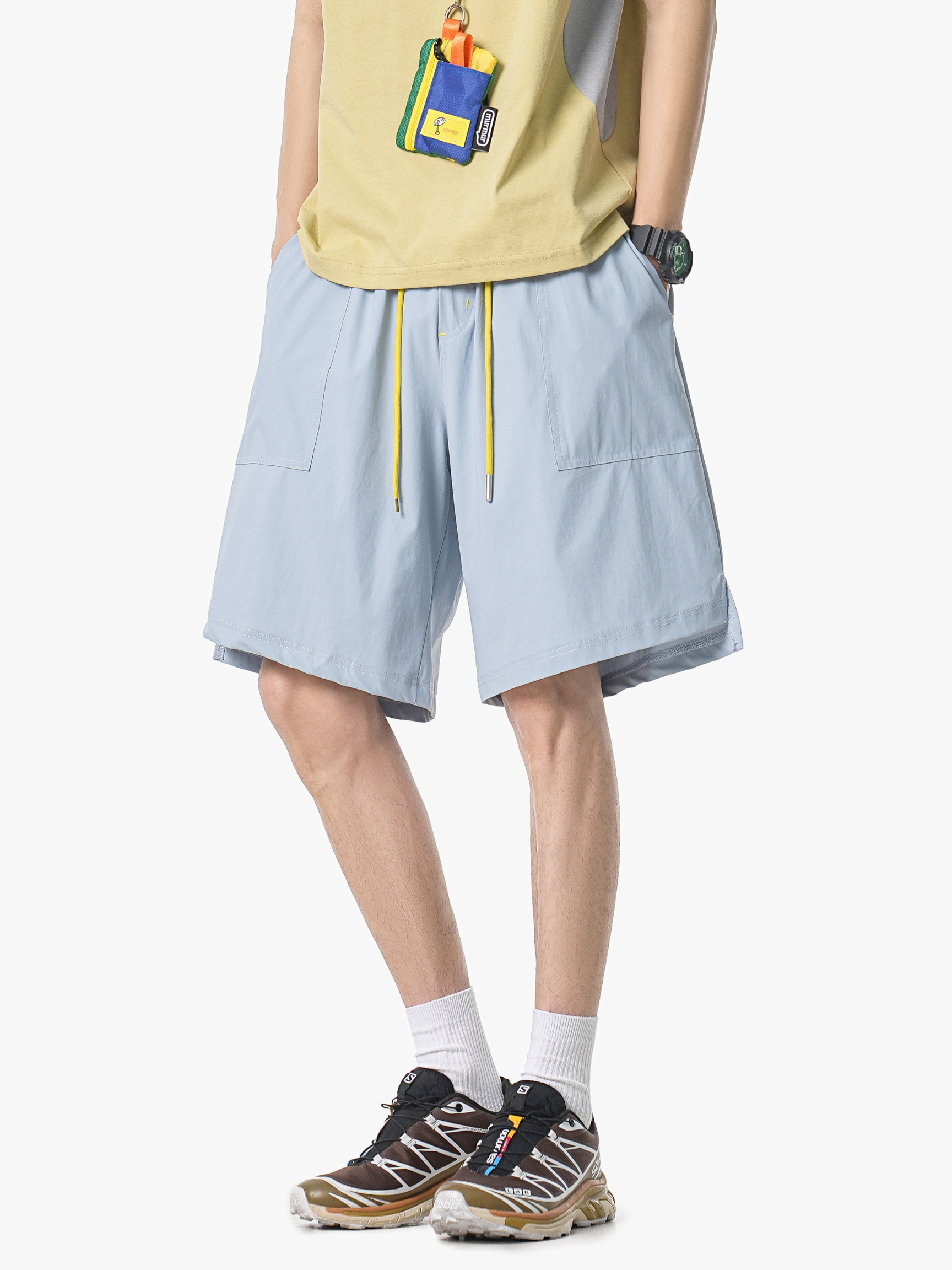 FrostShell - Cooling Breathable Wide-Leg Shorts