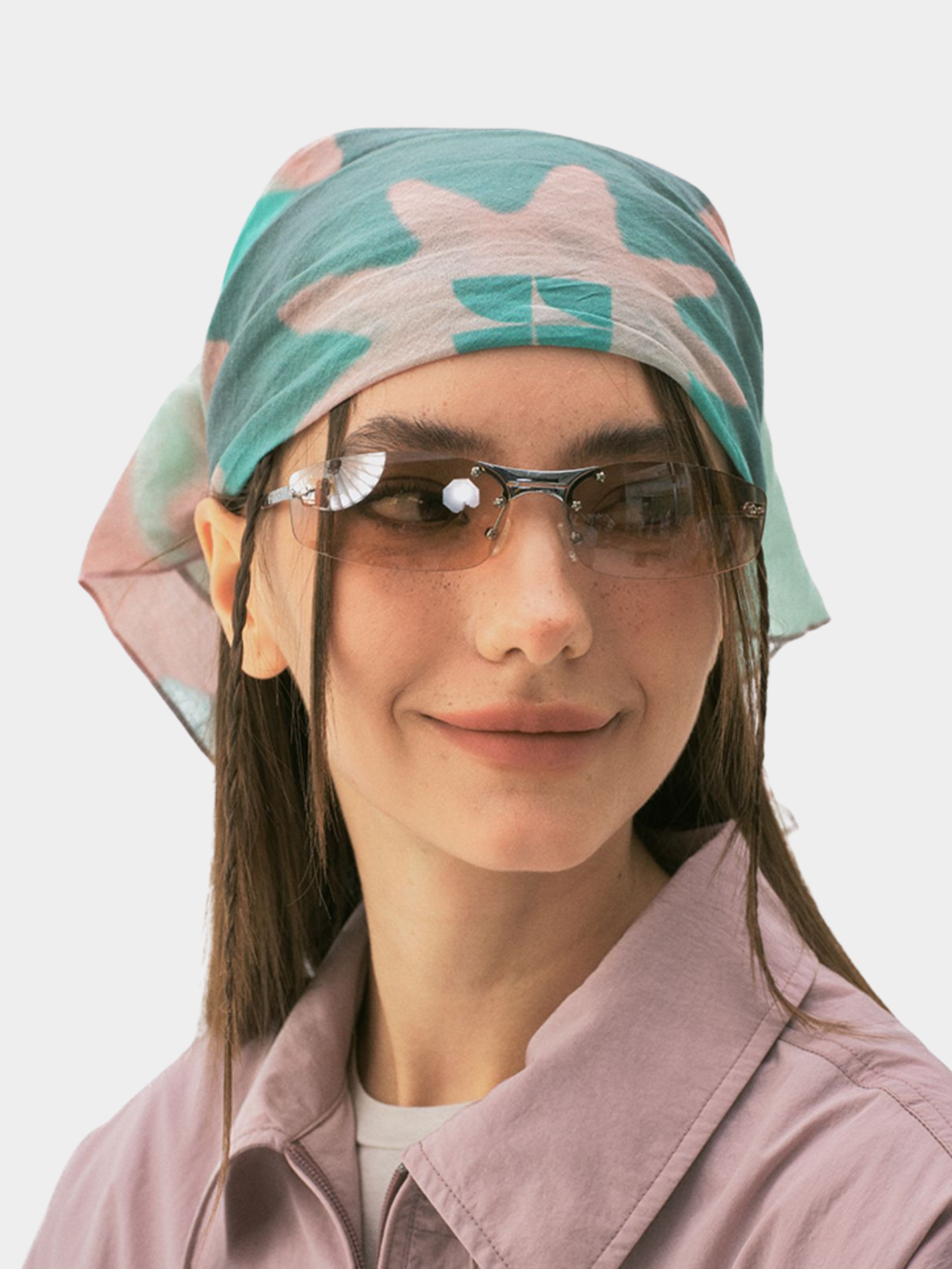 Ravencrest - Abrasion-Resistant Patterned Headscarf