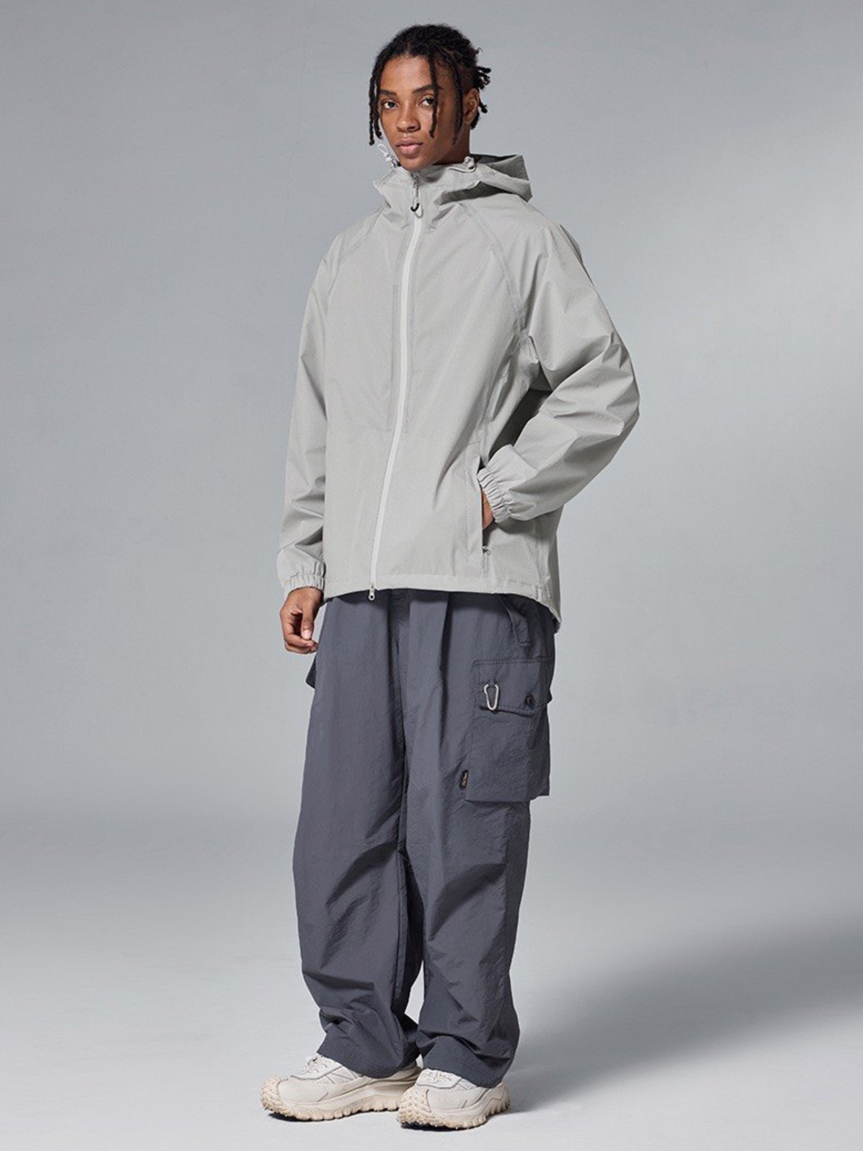 AshMode - Unisex 12K Waterproof Lightweight 3-Layer Hard Shell Jacket