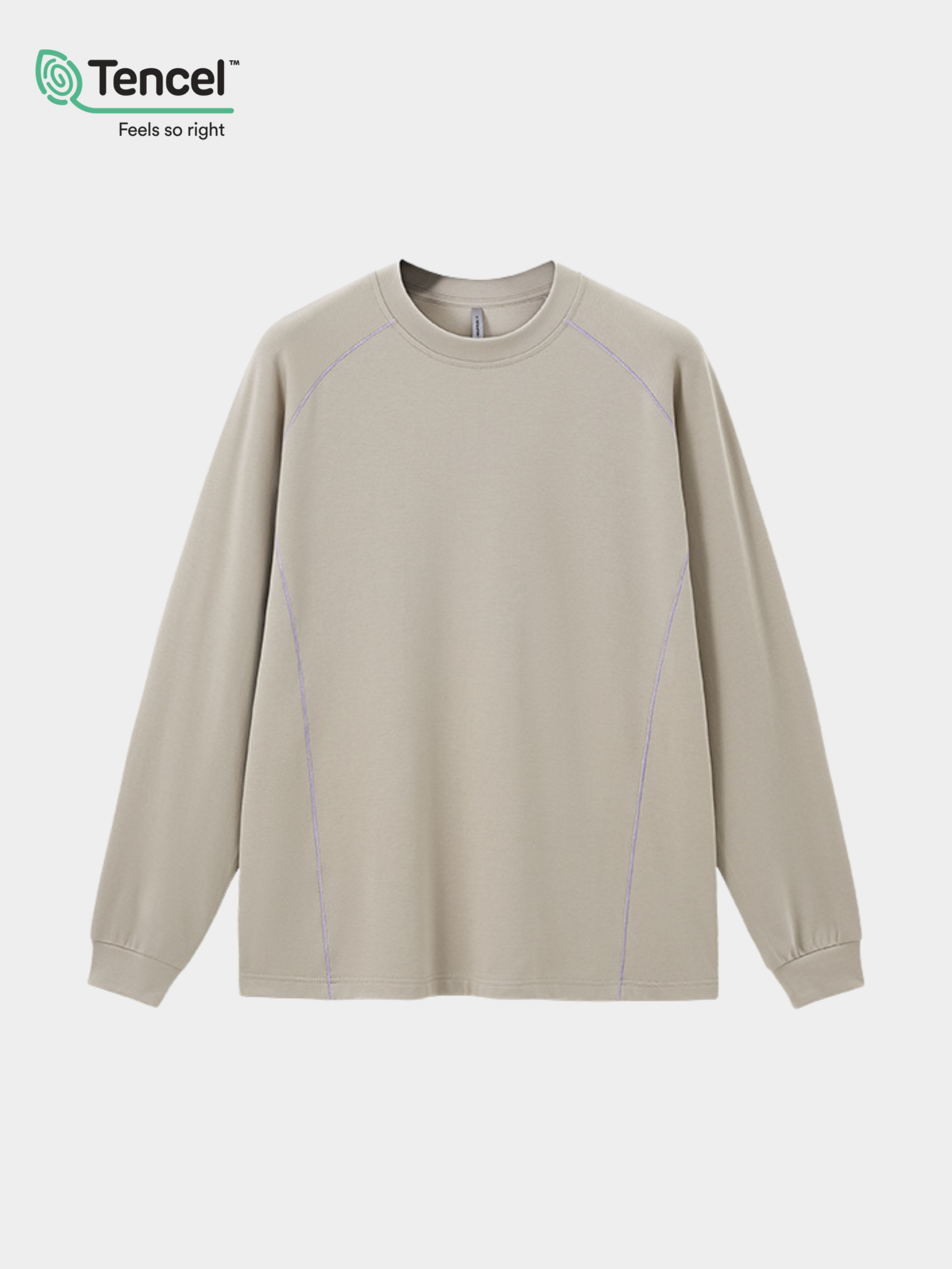 Harrow - Unisex TENCEL™ Modal Dual-Tone Long Sleeve Tee