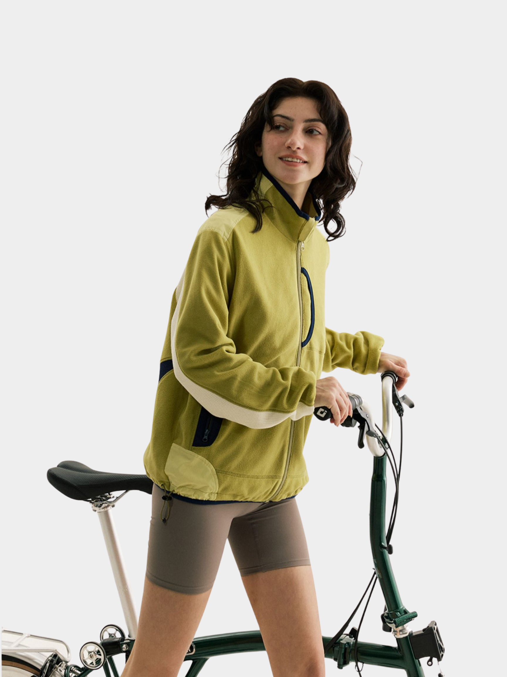 GlowStick - Unisex Reversible Fleece Cycling Jacket GONGGAR SPORTS