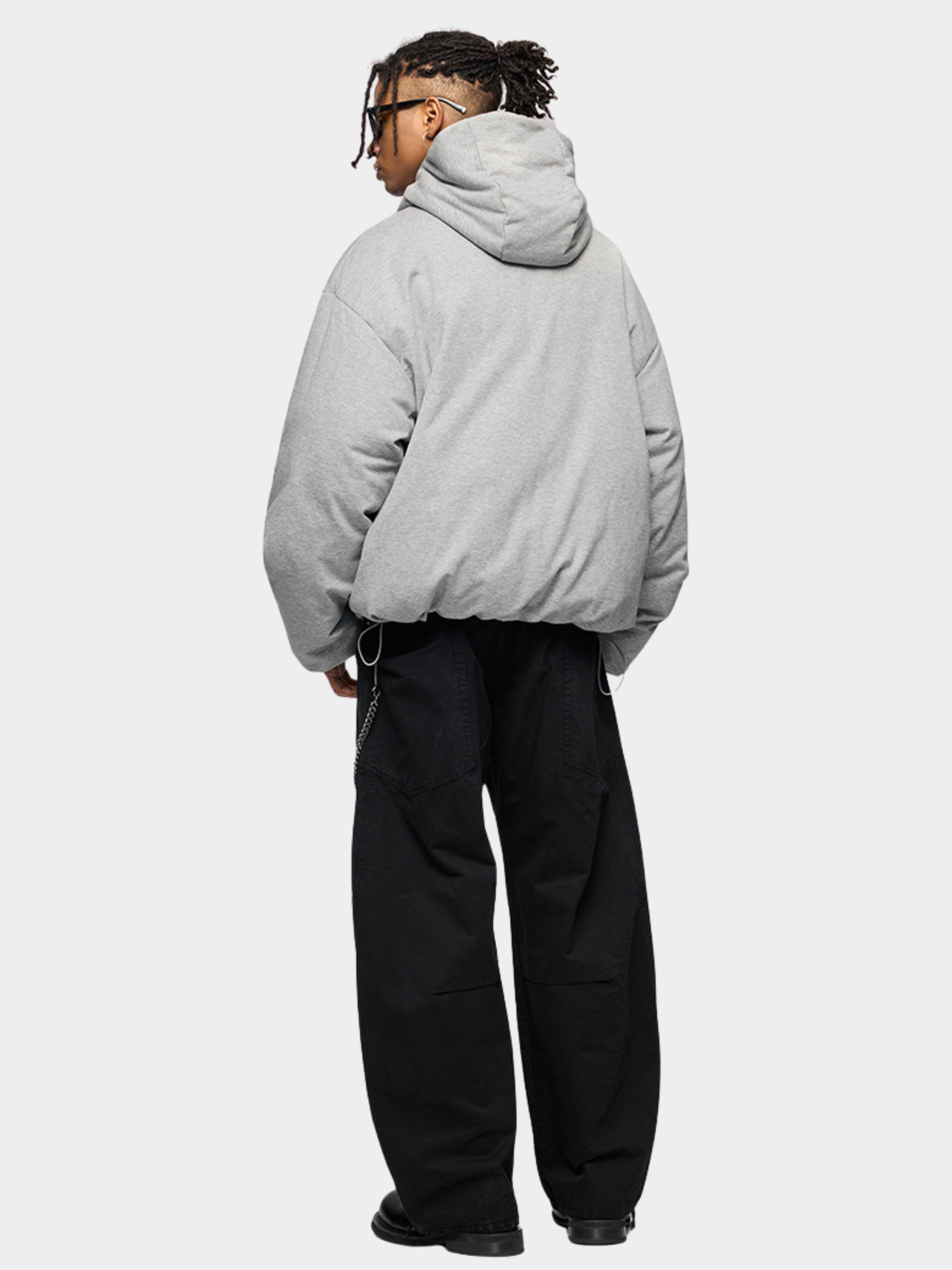 DryCanopy - 90% Duck Down Knit Fabric Hoodie Jacket