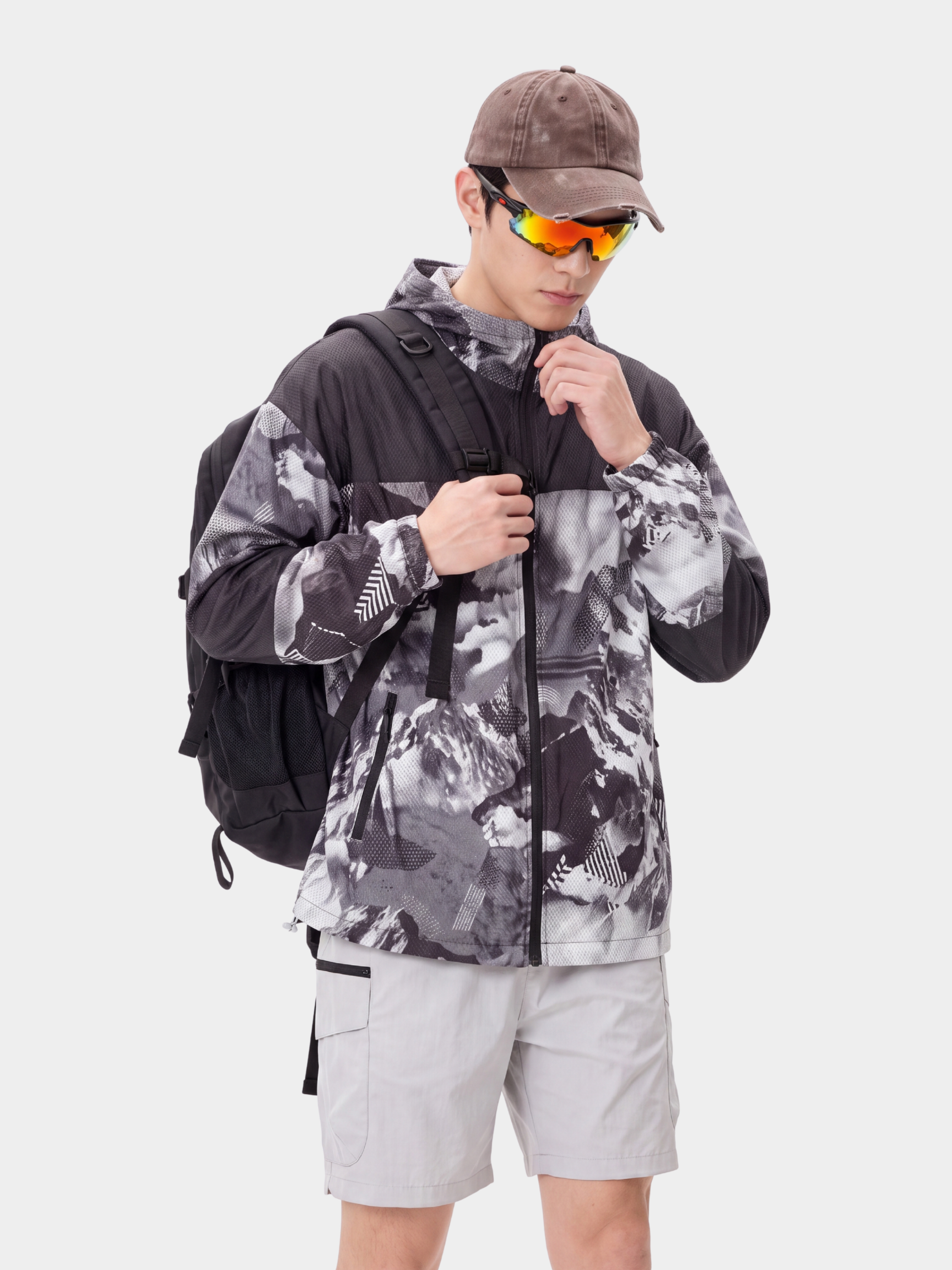 RayVeil - Men's UPF 100+ Lightweight Cooling Sun Protection Jacket